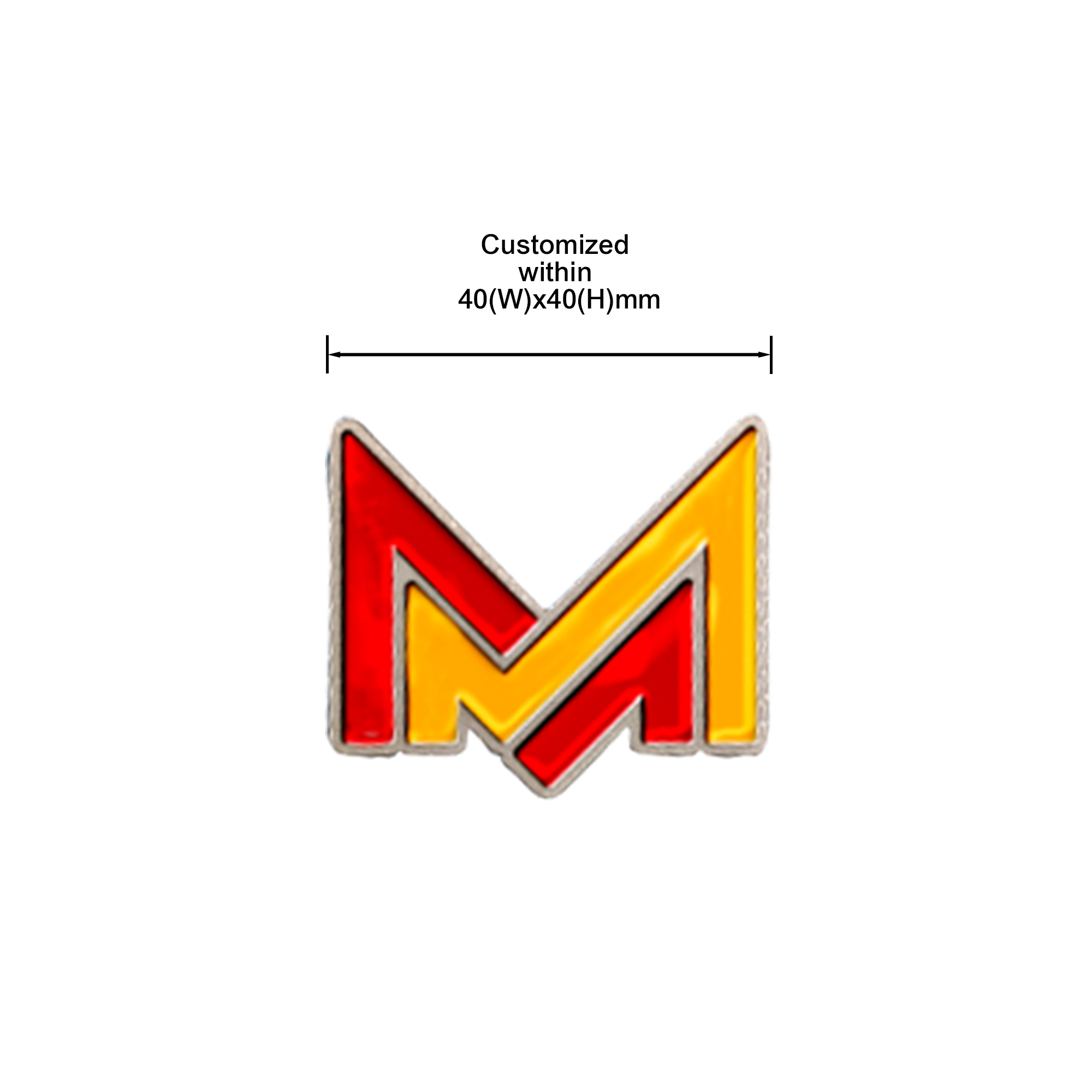 40mm Custom Soft Enamel Golf Ball Marker - Image 3