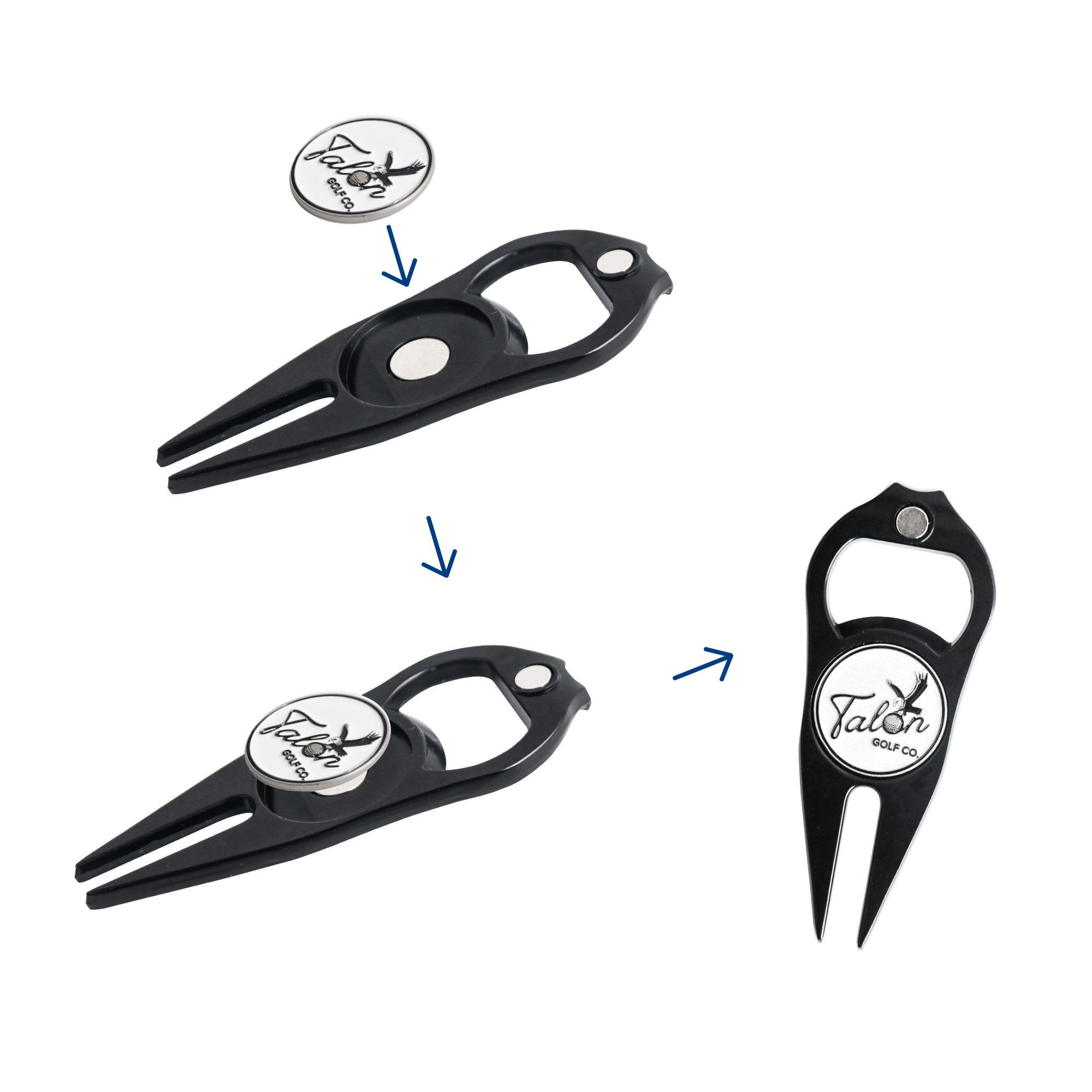 Golf Divot with Ball Marker and Bottle Opener - Image 6