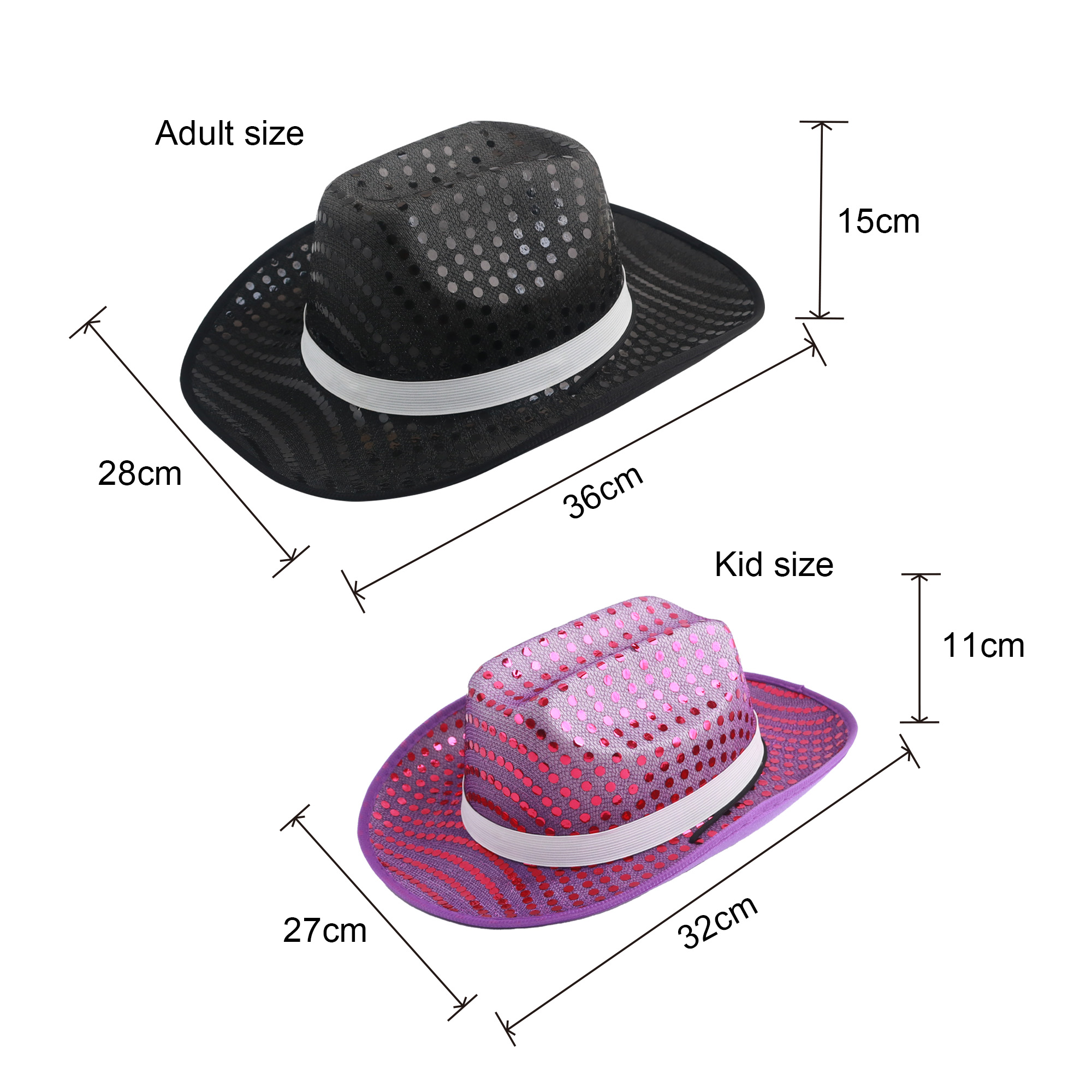 Sequin Cowboy Hats - Image 13