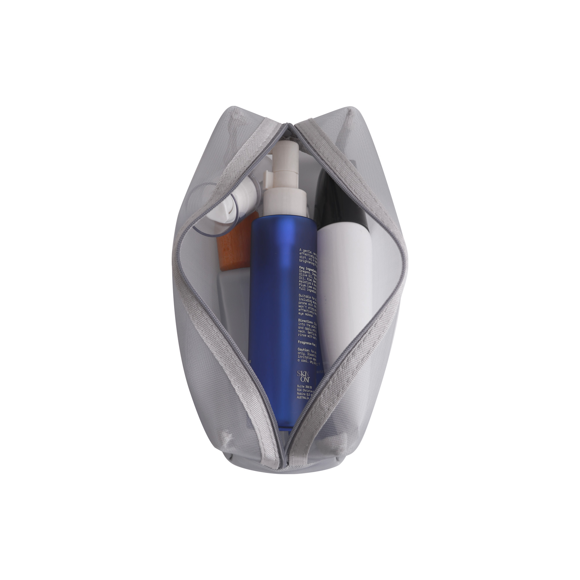 Nylon Mesh Cosmetic Bag - Image 6