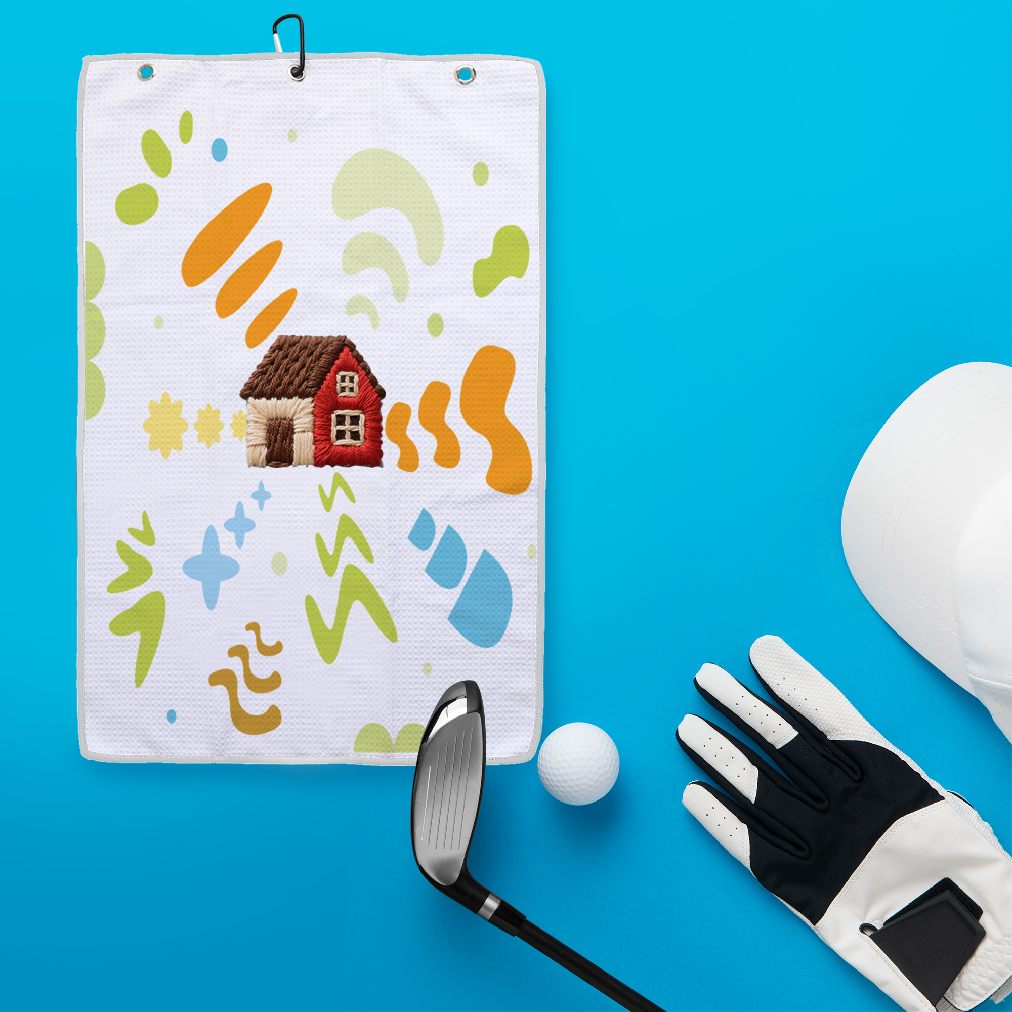 Waffle Golf Towel - Image 19