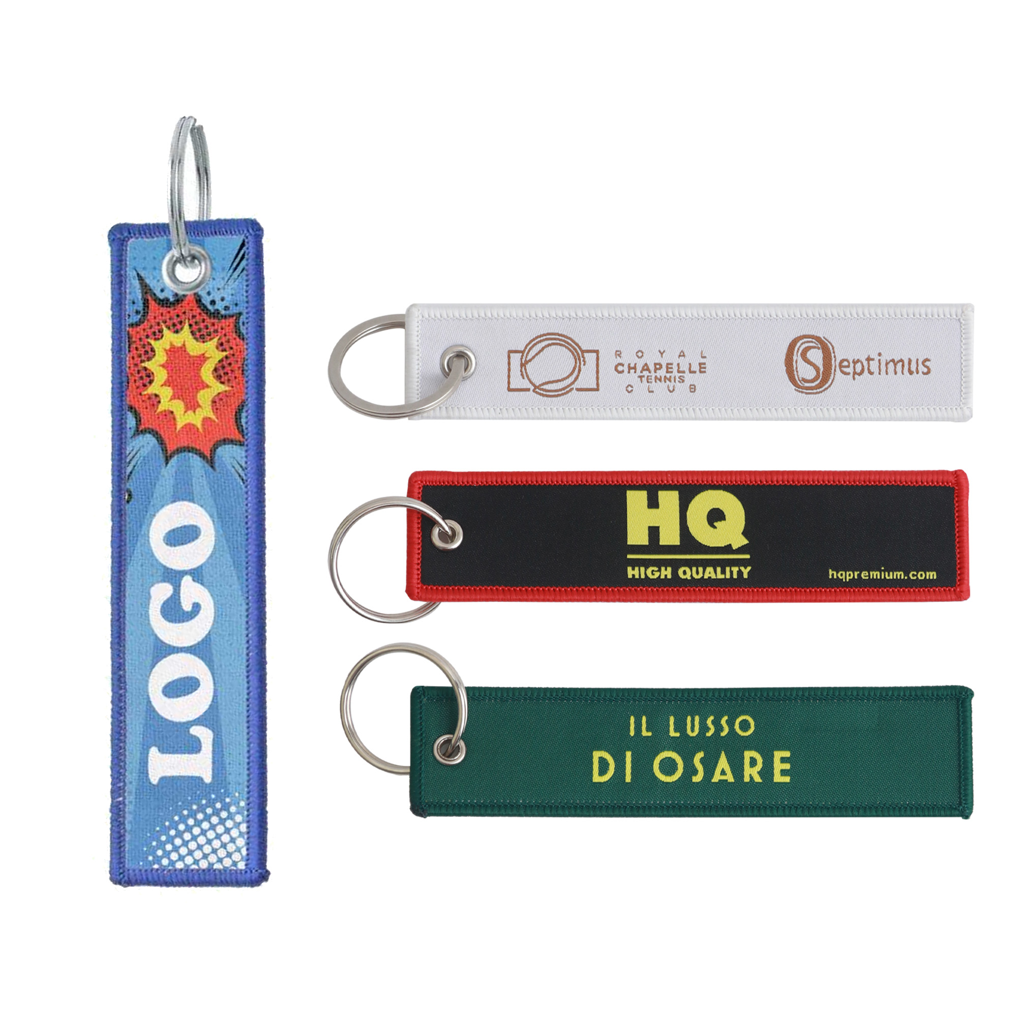 Woven Key Tag