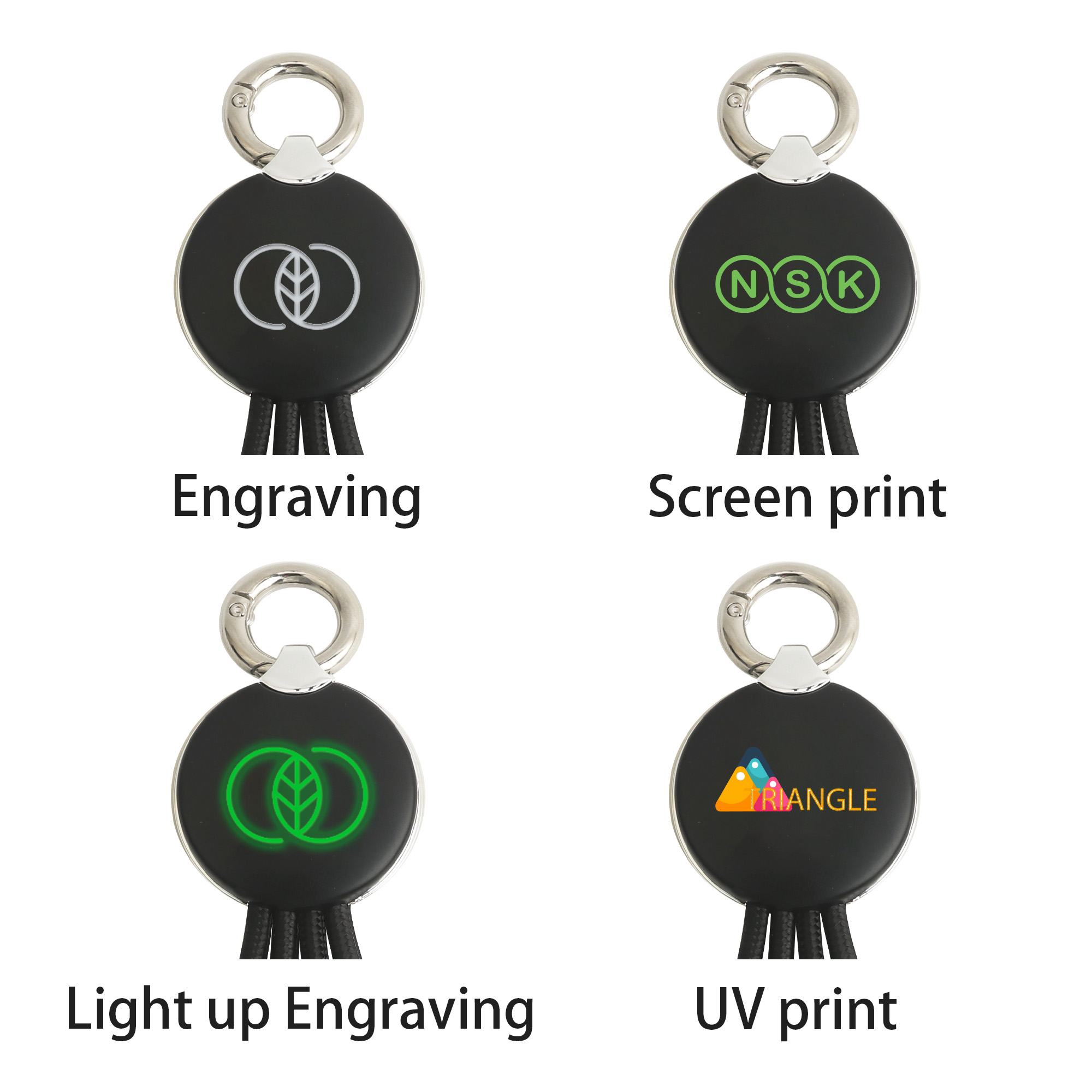 Round Shaped Light Up Multi Charging Cable - Image 10