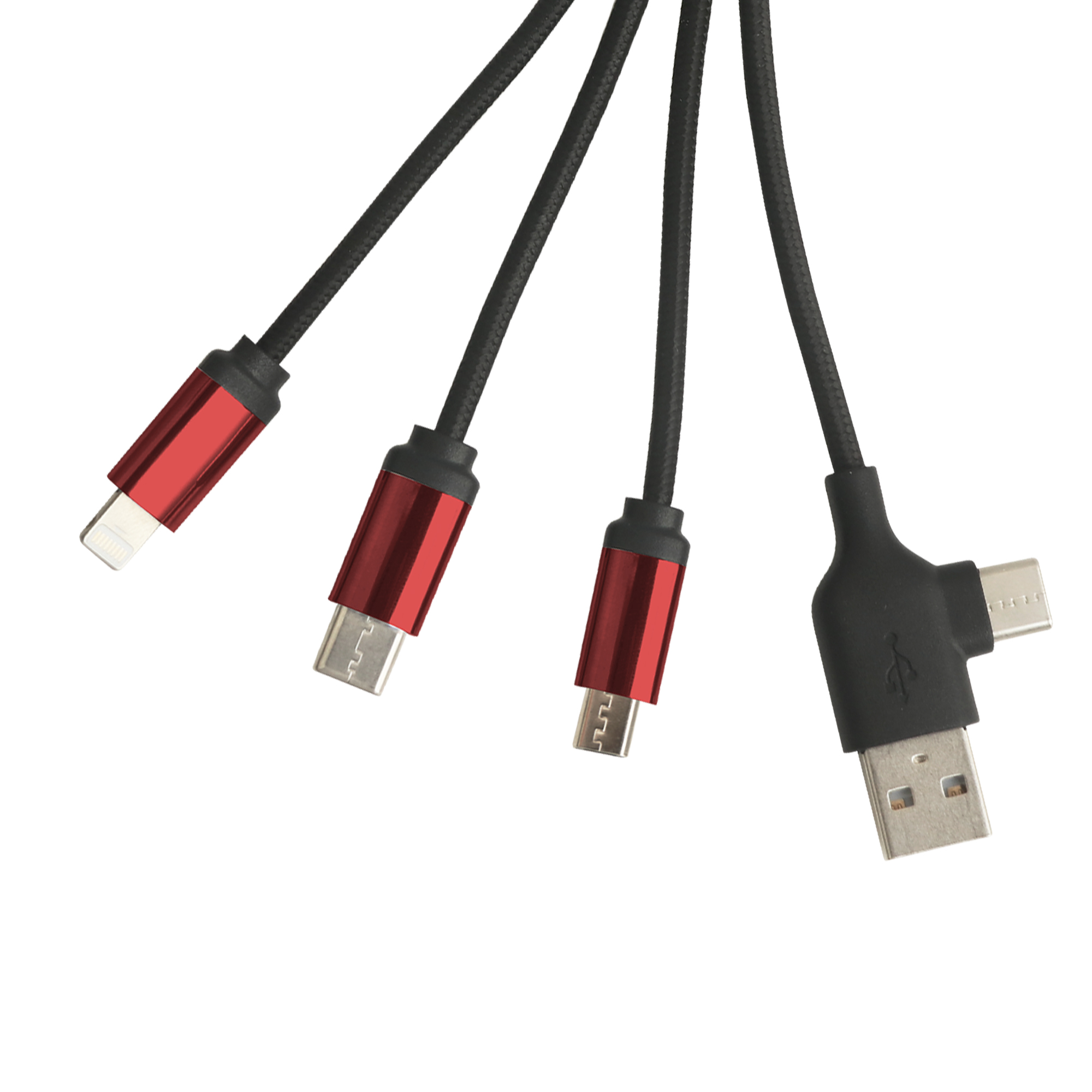 Round Shaped Light Up Multi Charging Cable - Image 11