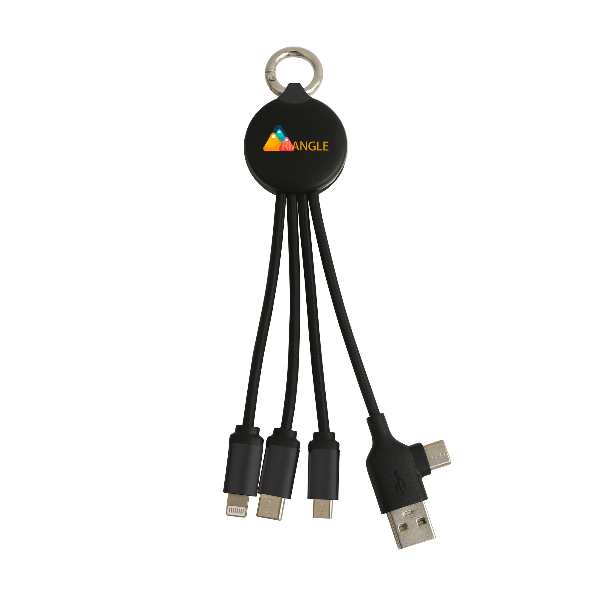 Round Shaped Light Up Multi Charging Cable - Image 7