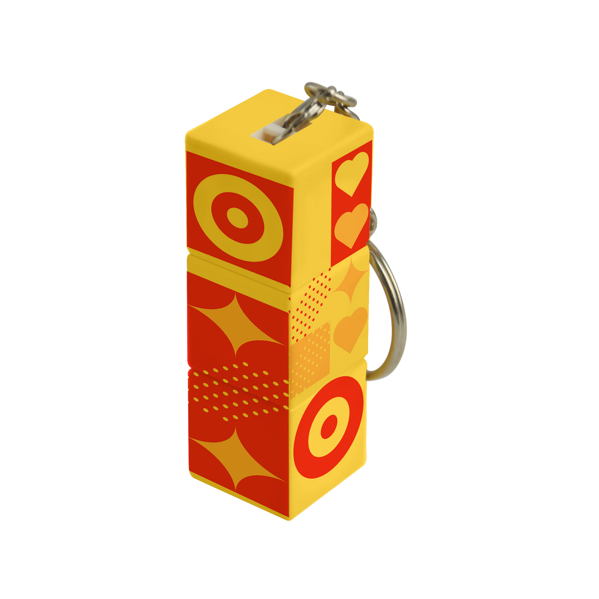 Custom Square Cube with Keyrings - Image 2
