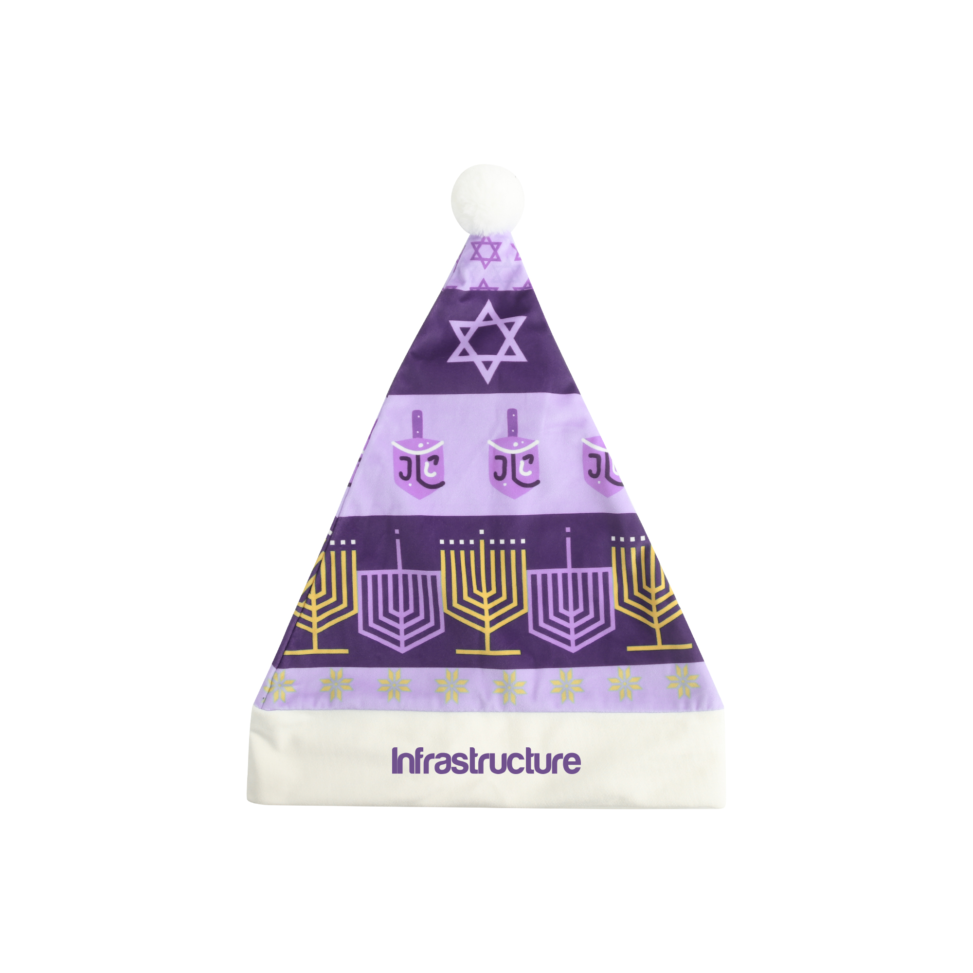 Full Colour Regular Santa Hat - Image 2