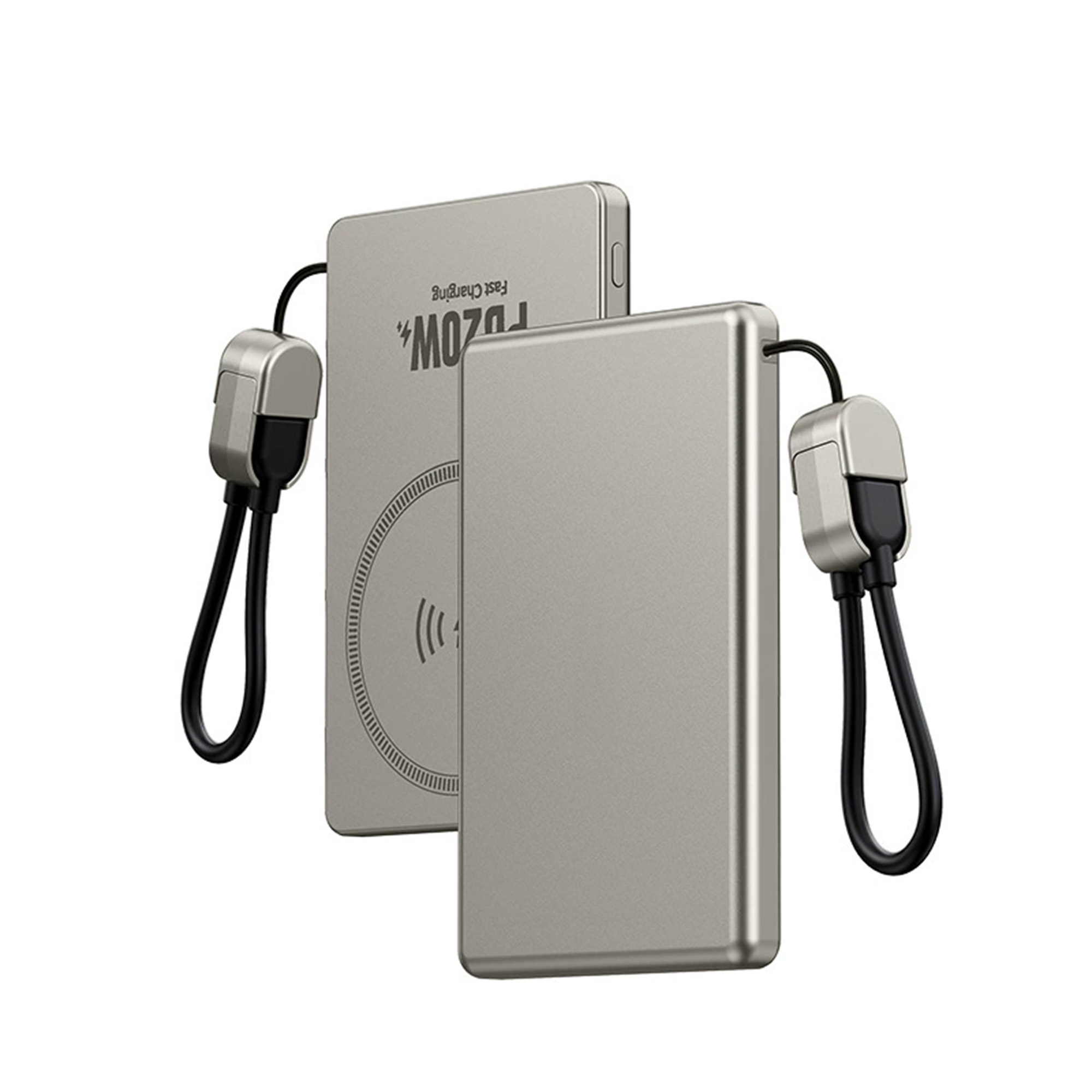5000mAh Aluminum Magnetic Power Bank - Image 2