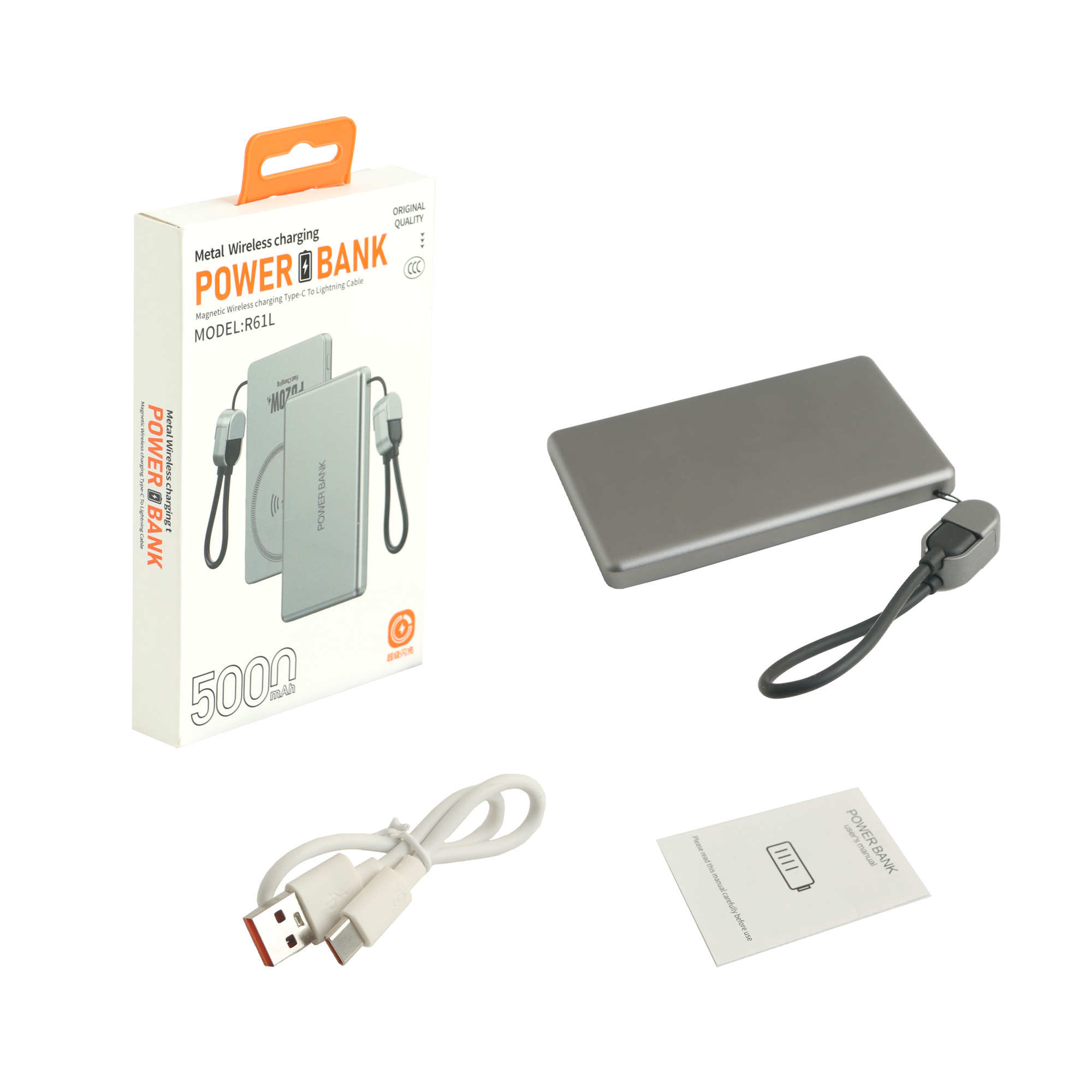 5000mAh Aluminum Magnetic Power Bank - Image 9
