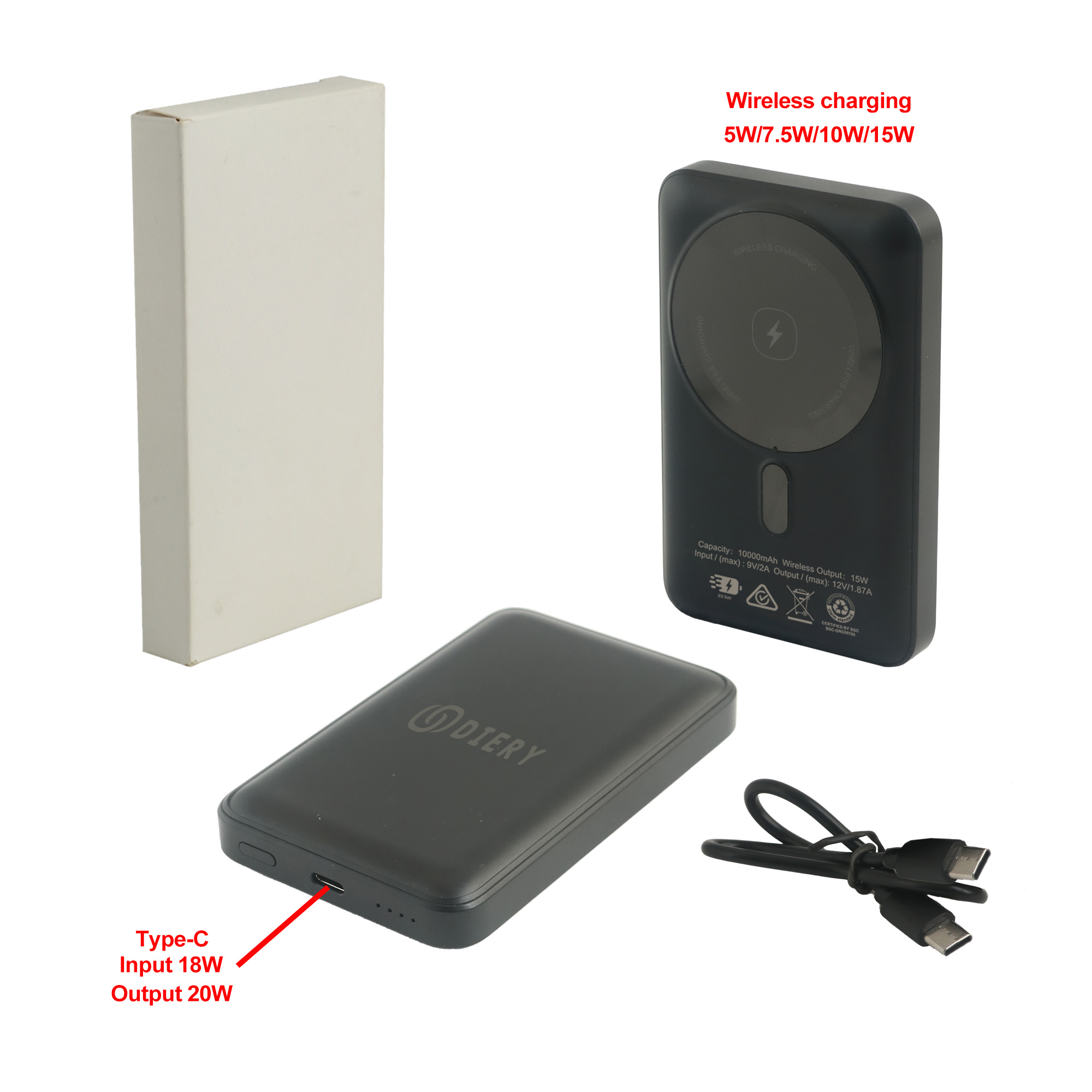 10000mAh Magnetic Power Bank - Image 6