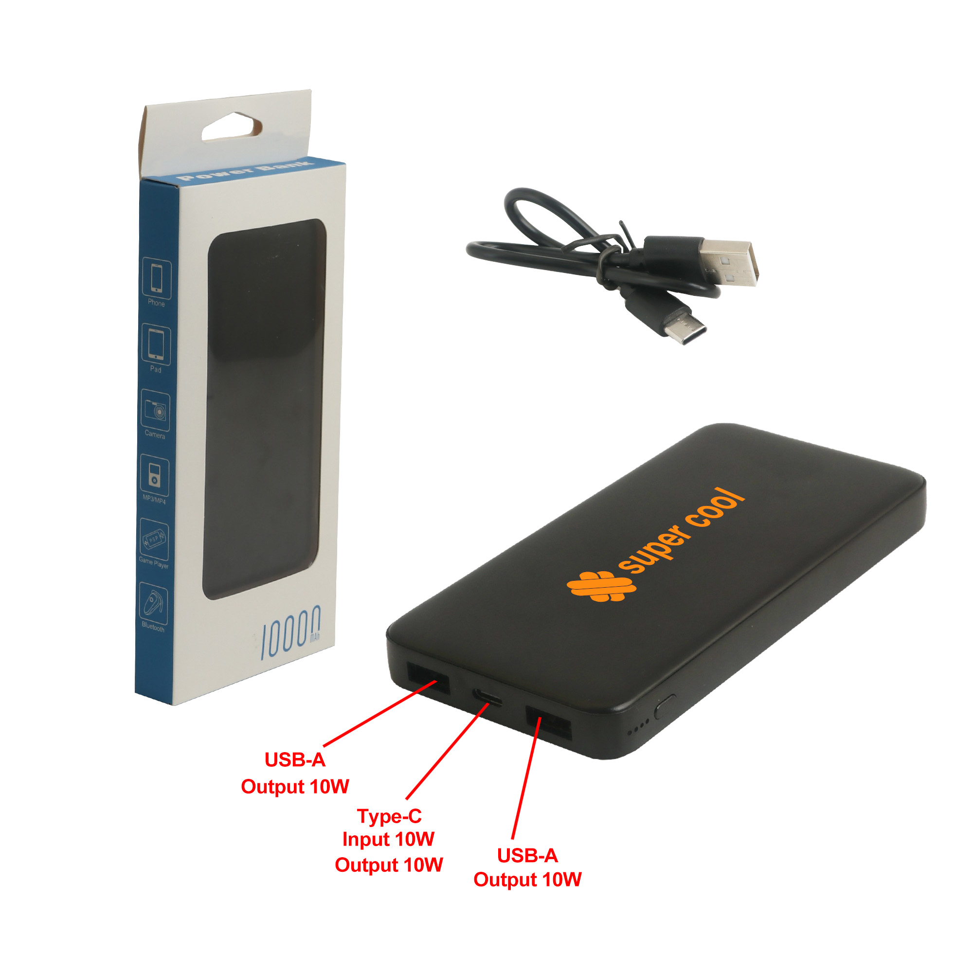 10000mAh Slim Power Bank - Image 7