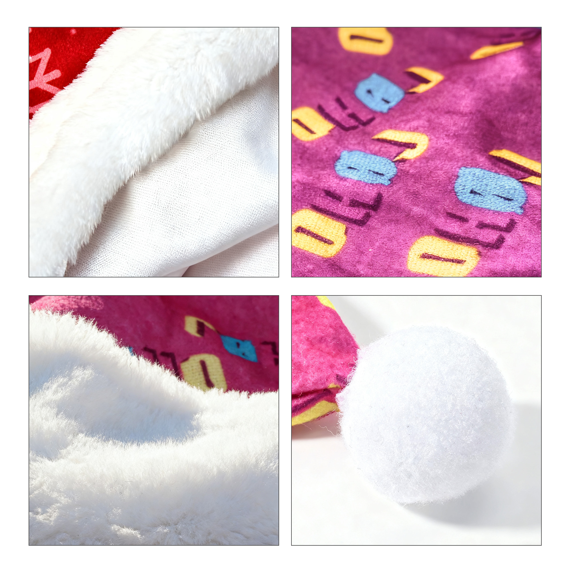 Full Colour Premium Regular Santa Hat - Image 6