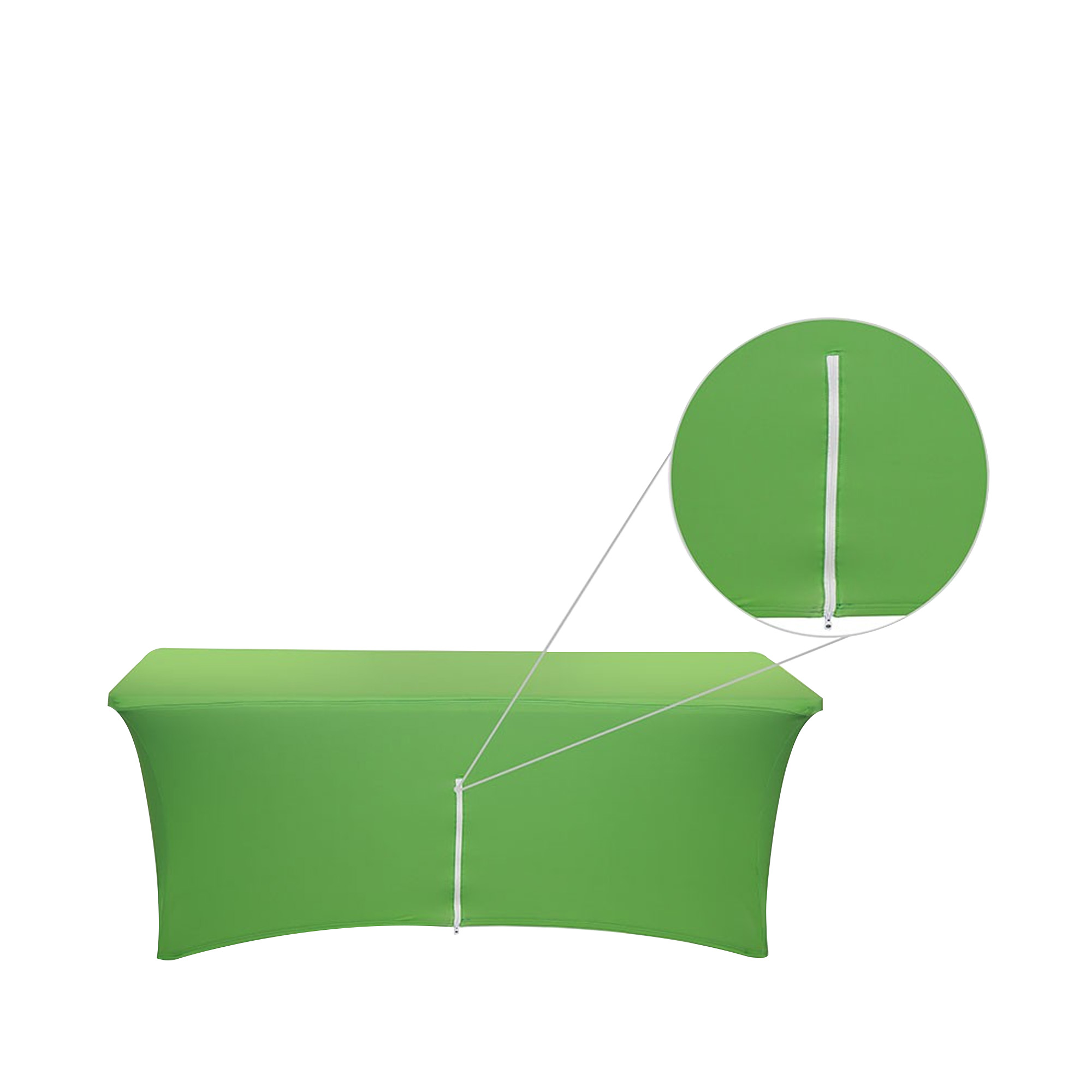 Stretch Table Covers with Zipper * 8ft - Image 4