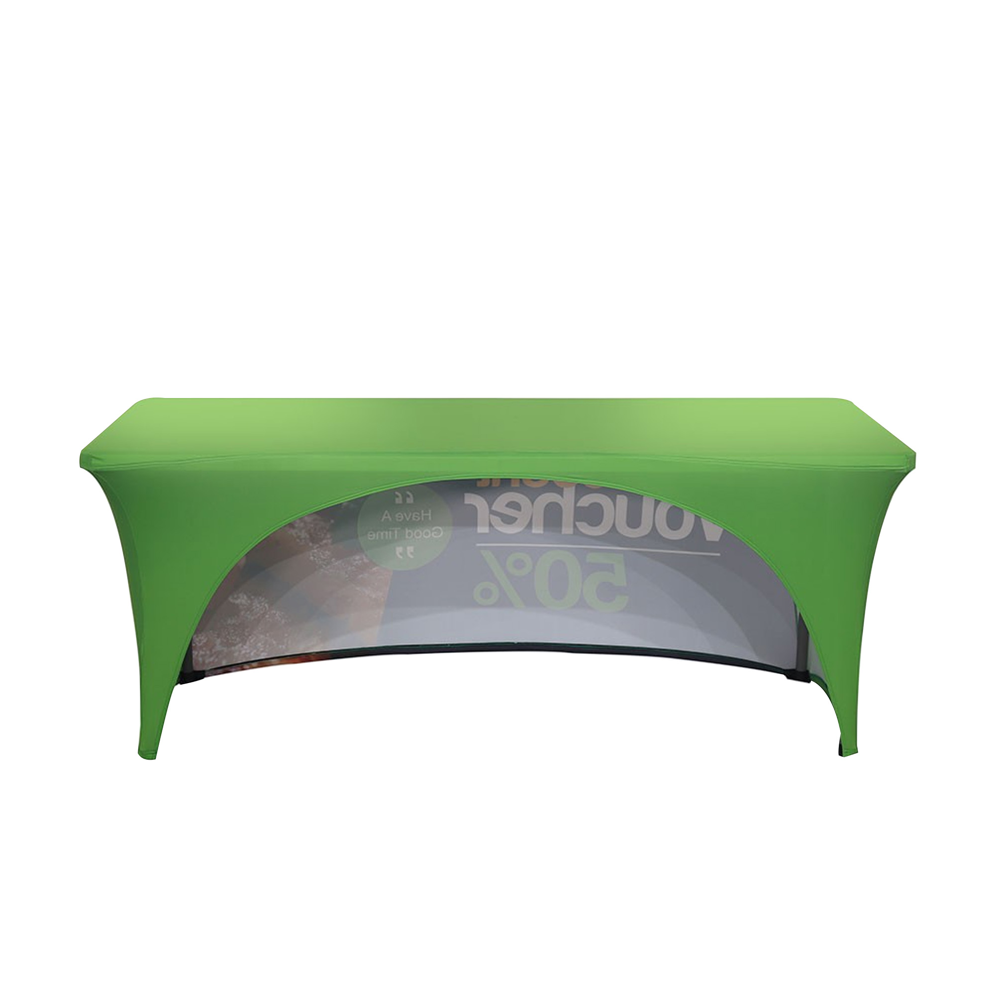Stretch Table Covers with Open Back * 8ft - Image 4