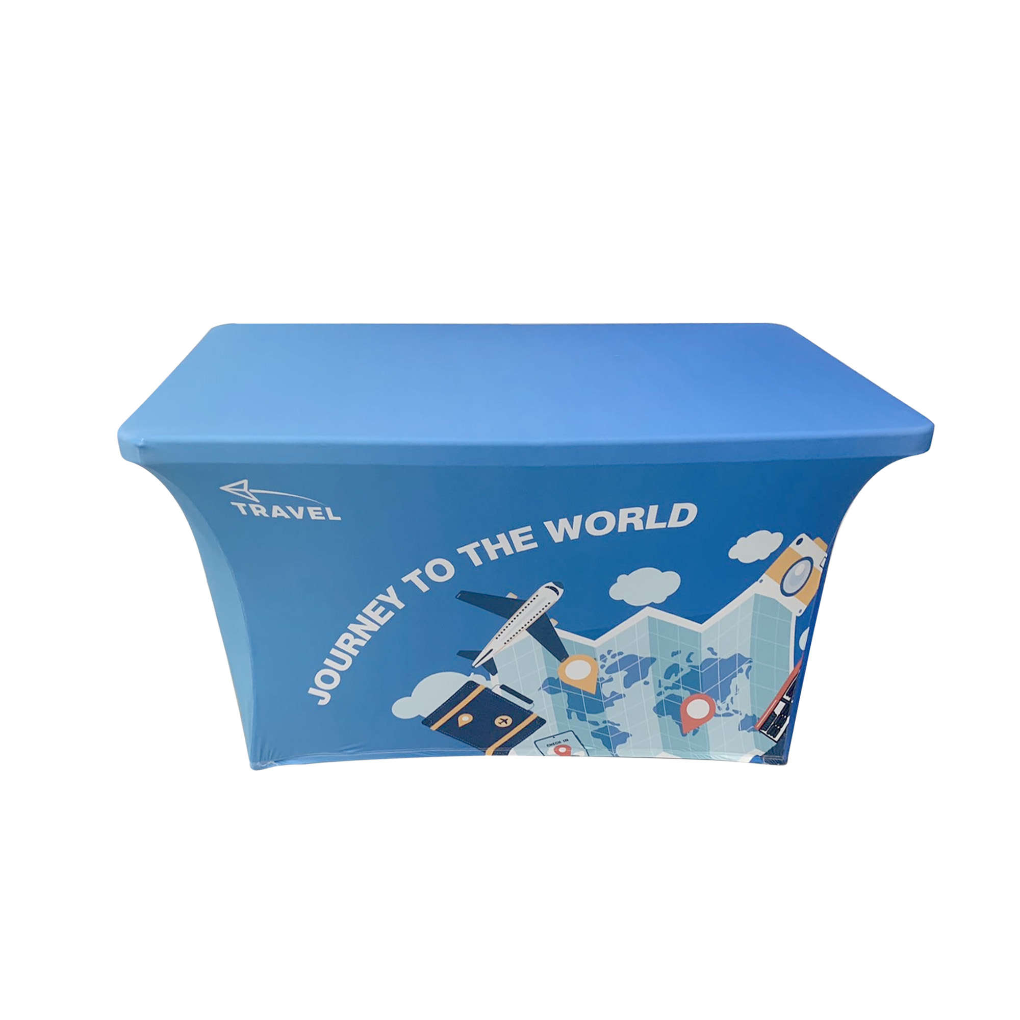 Stretch Table Covers with Open Back * 6ft