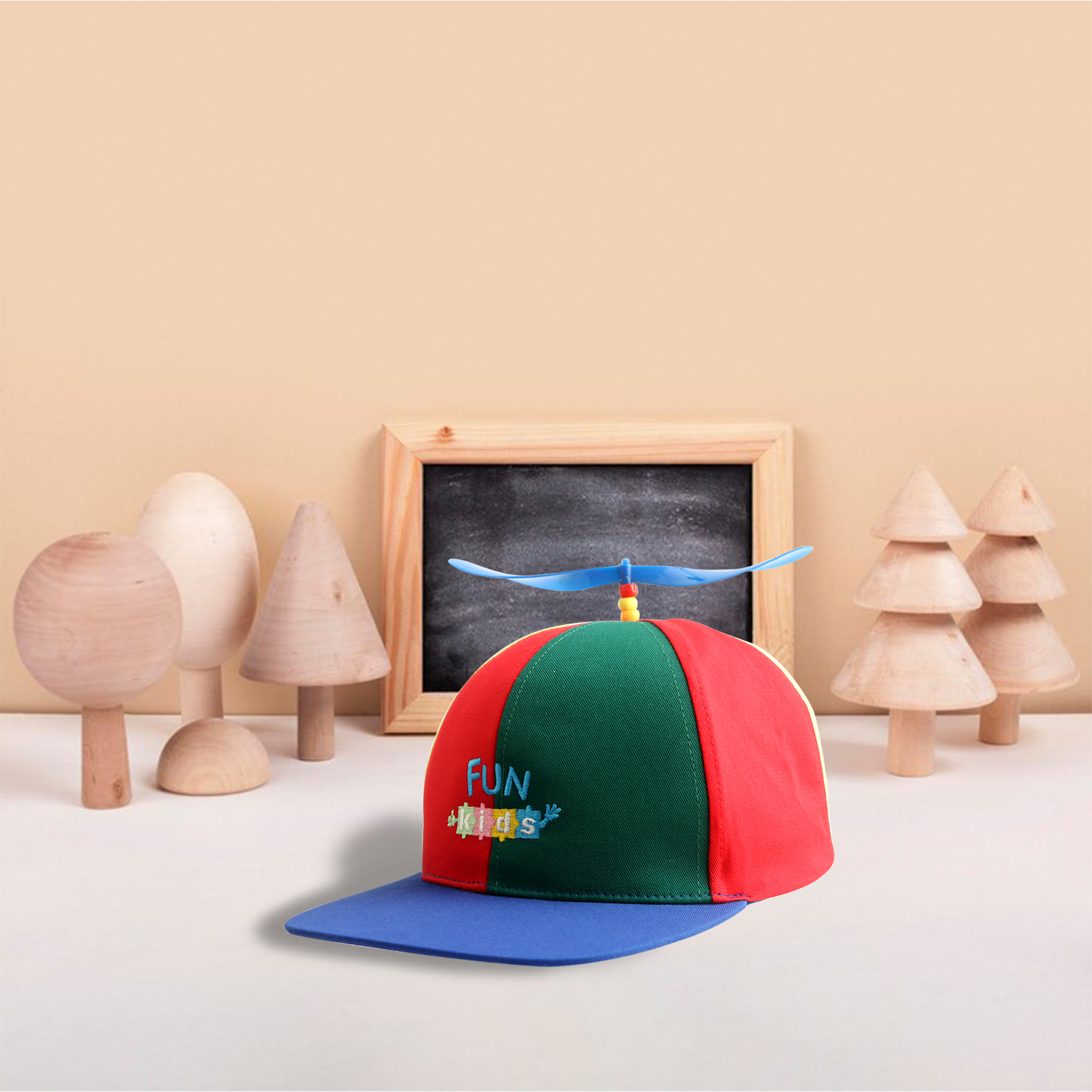 6 Panel Propeller Baseball Cap - Image 9