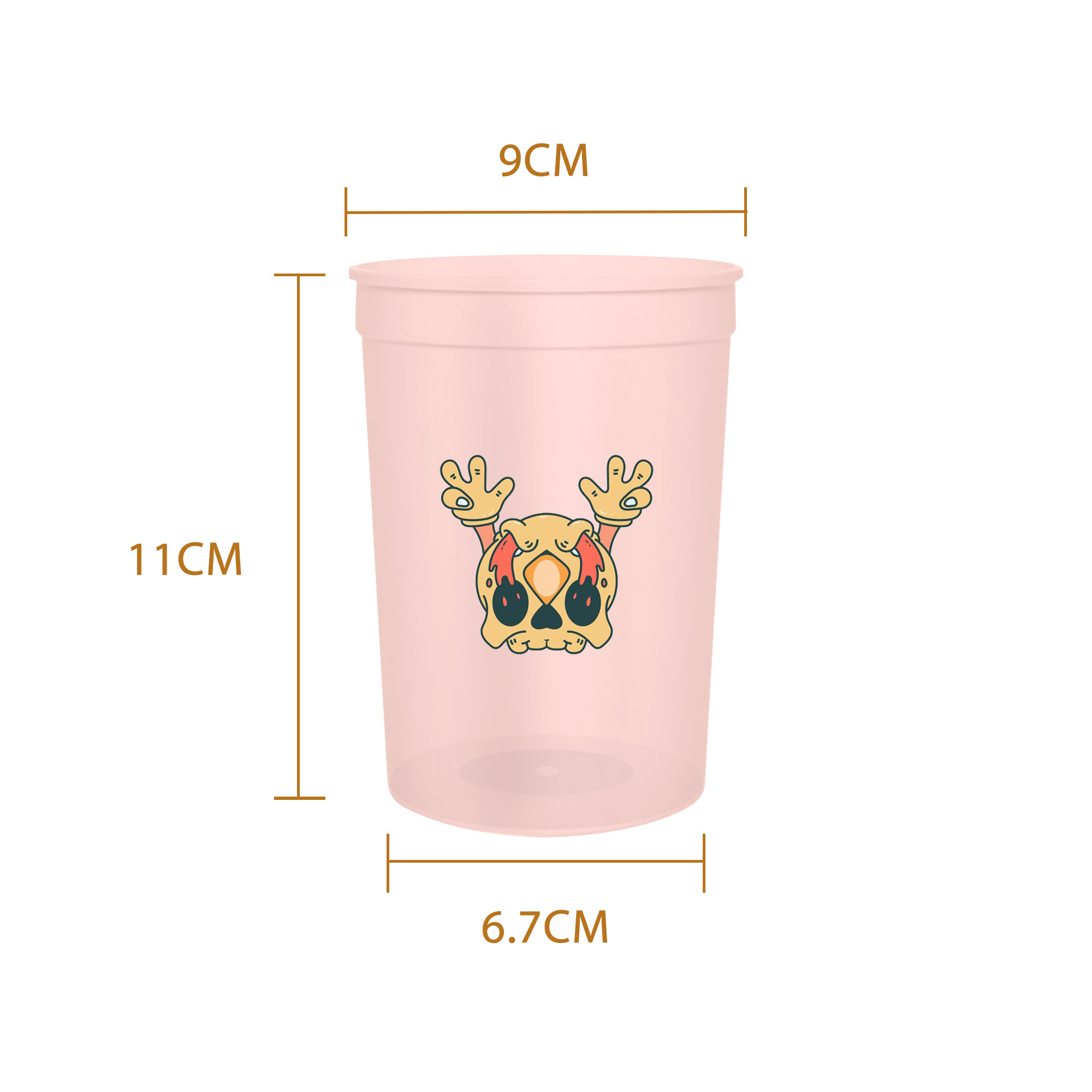 473ml Colour Changing Plastic Stadium Cup - Image 5