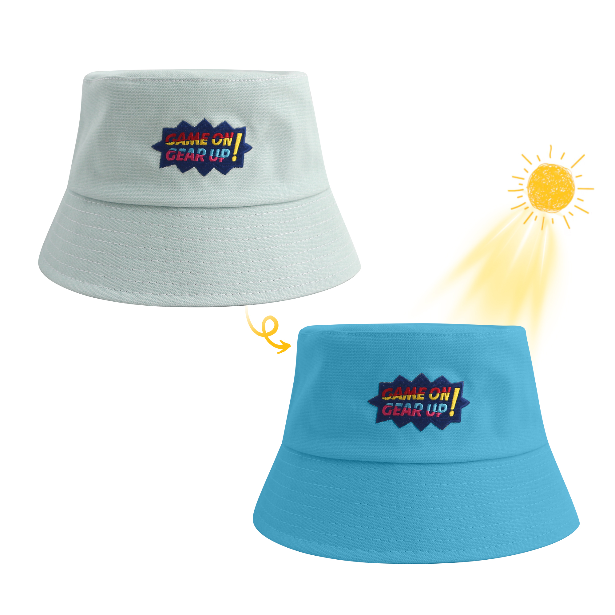 Colour Changing Bucket Hat - Image 5