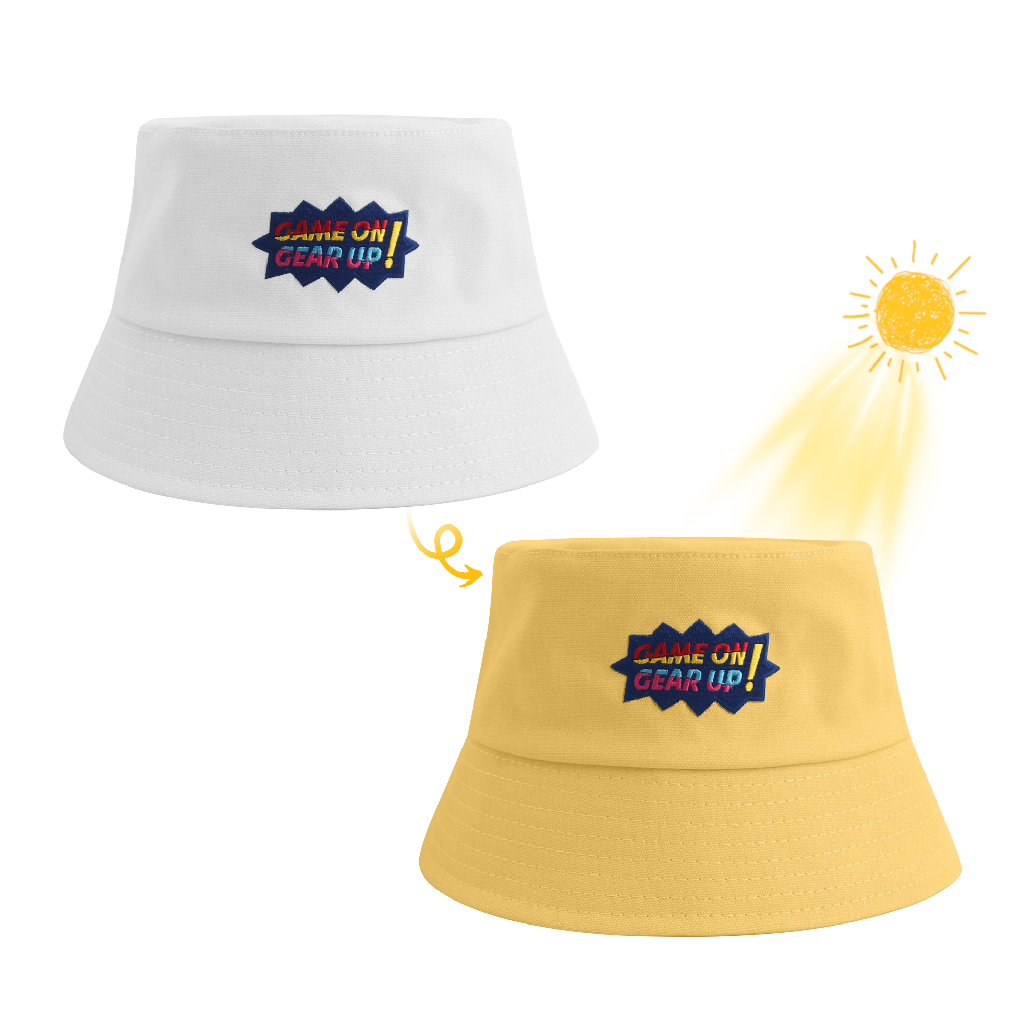 Colour Changing Bucket Hat - Image 6