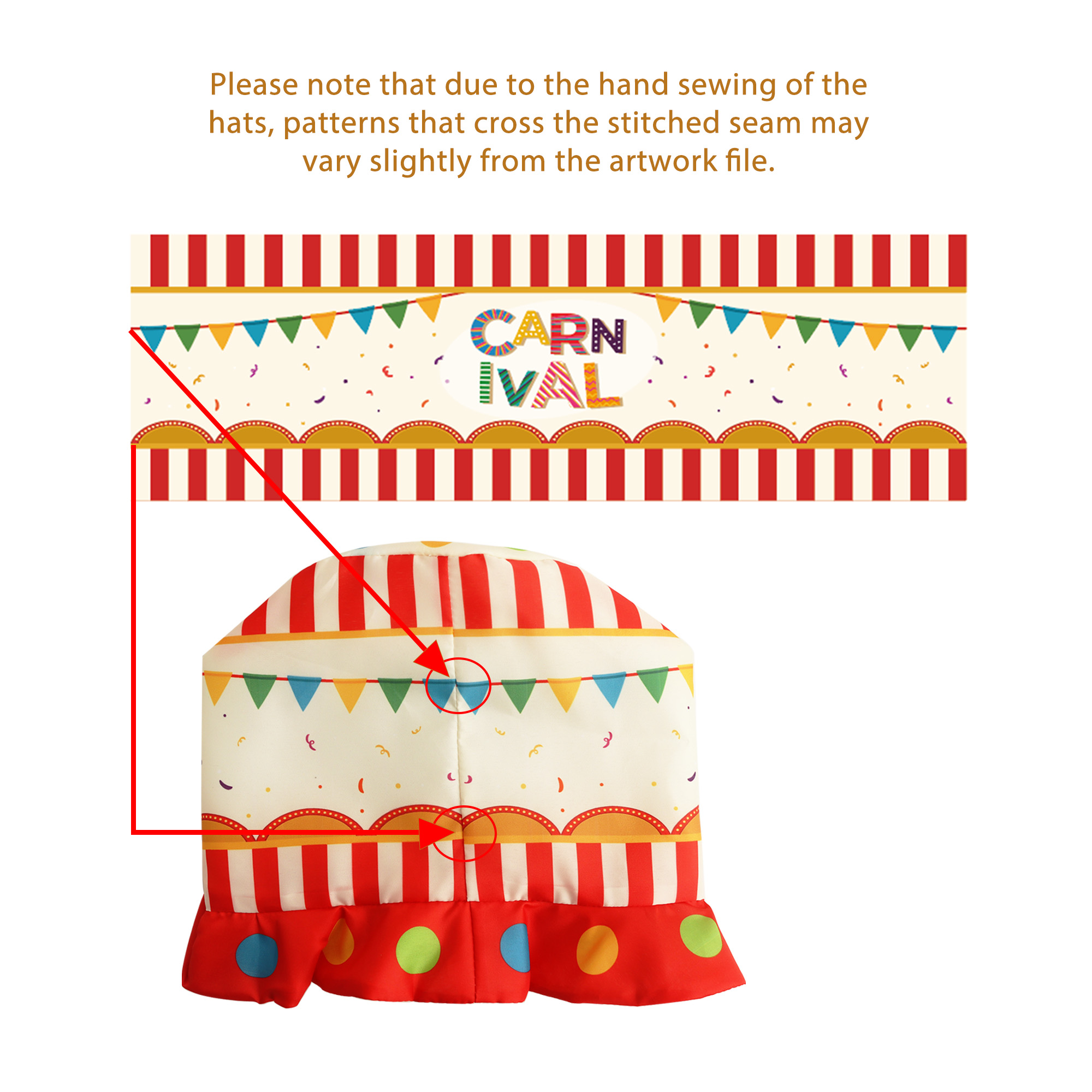 Custom Digital Printed Top Hat - Image 5