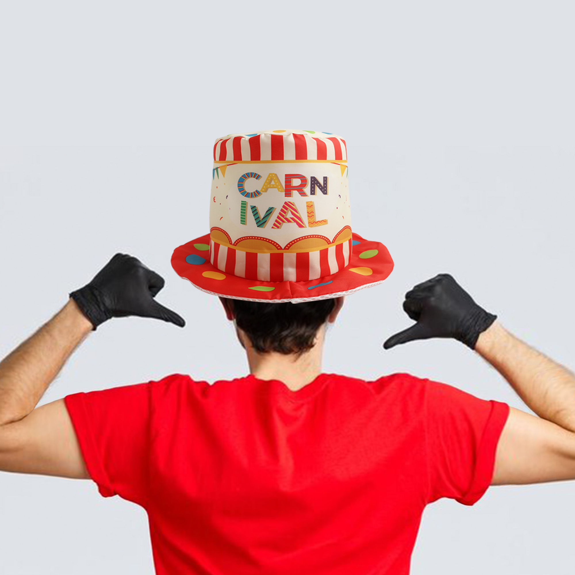 Custom Digital Printed Top Hat - Image 6