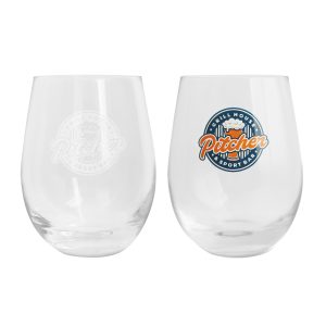 Egg Shaped Glass Cup