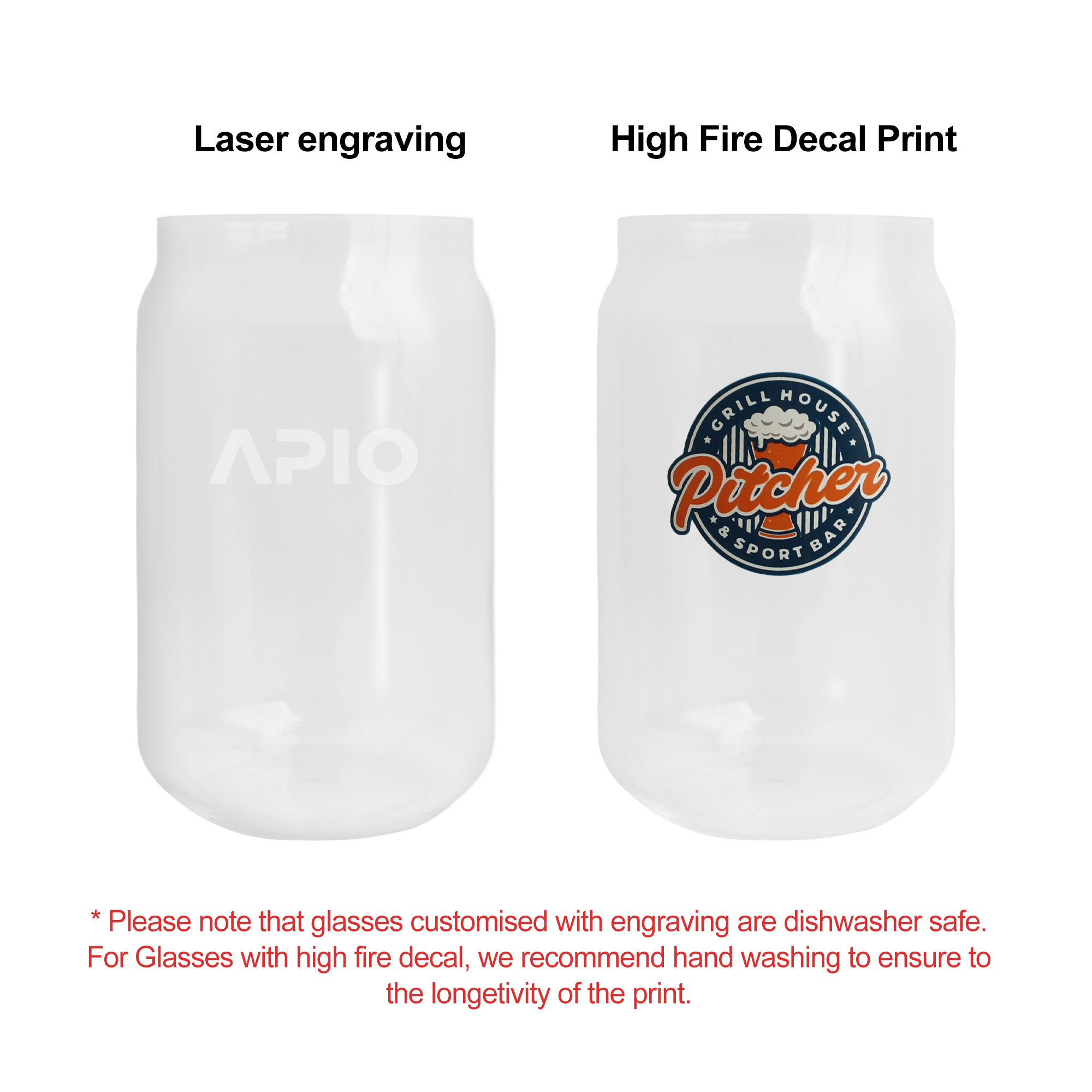 Can Shaped Glass Cup - Image 4