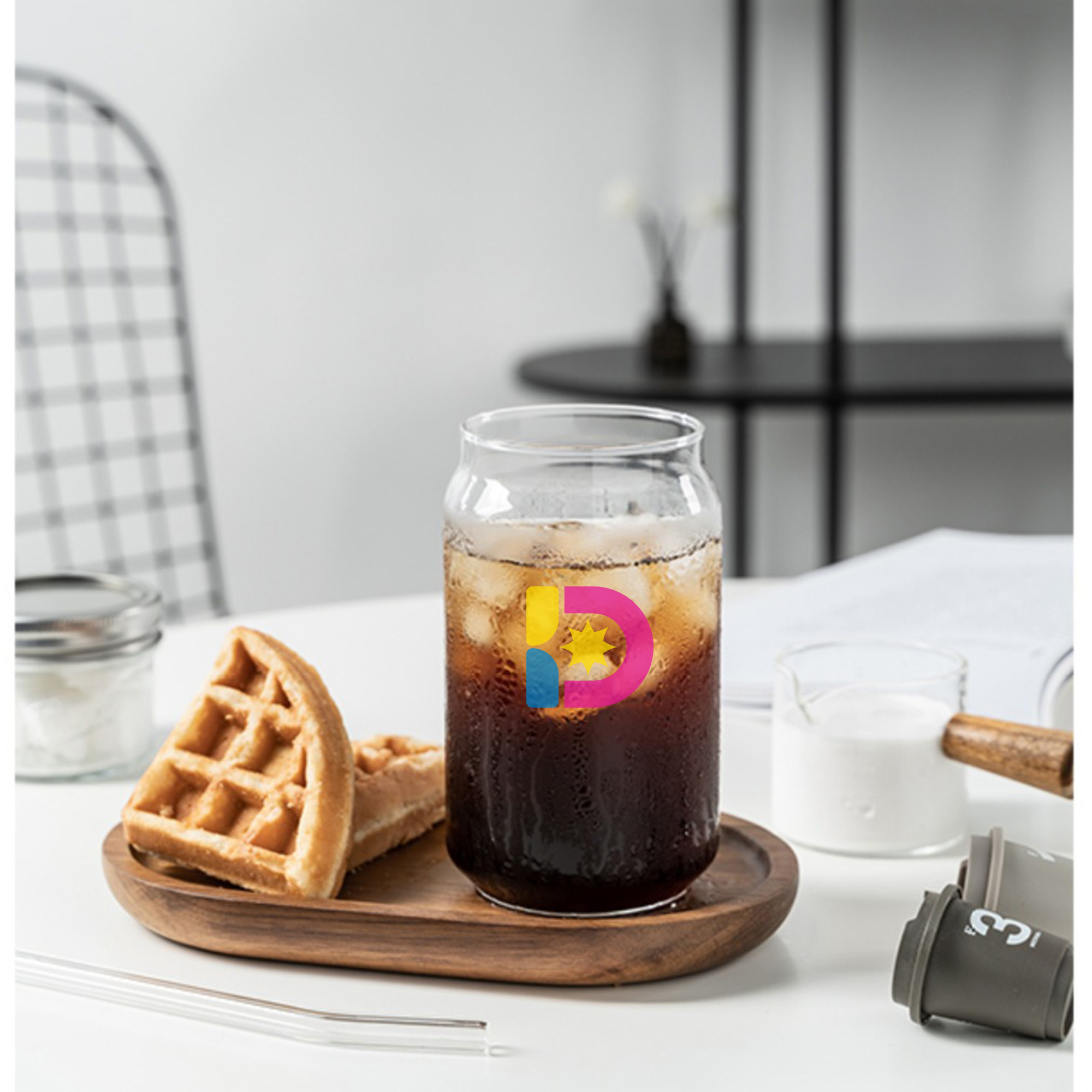 Can Shaped Glass Cup - Image 9