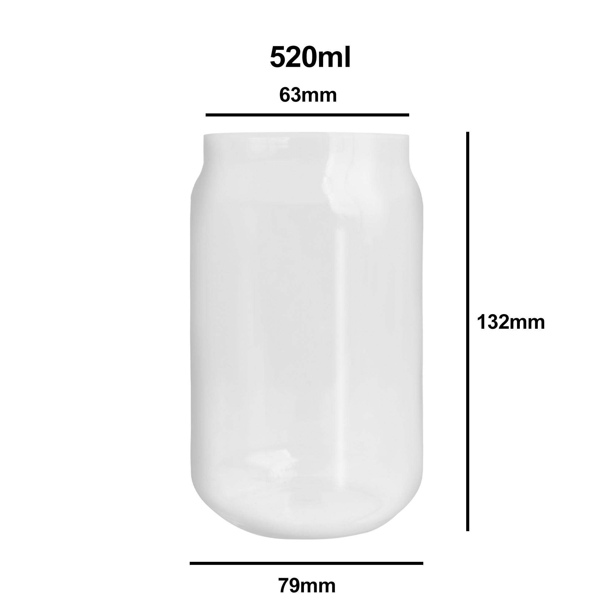 Can Shaped Glass Cup - Image 3