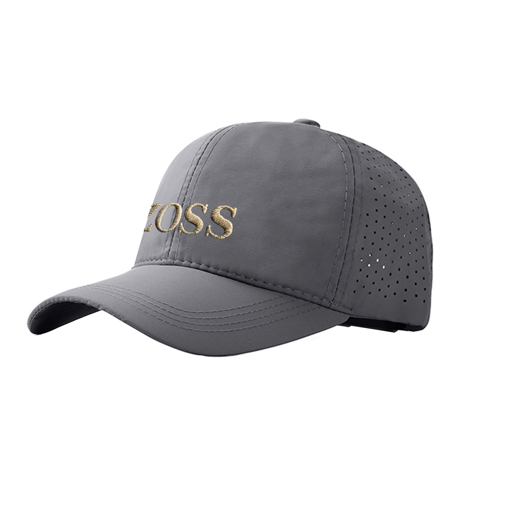 Quick-Drying Perforated Cap 6 Panel - Image 4