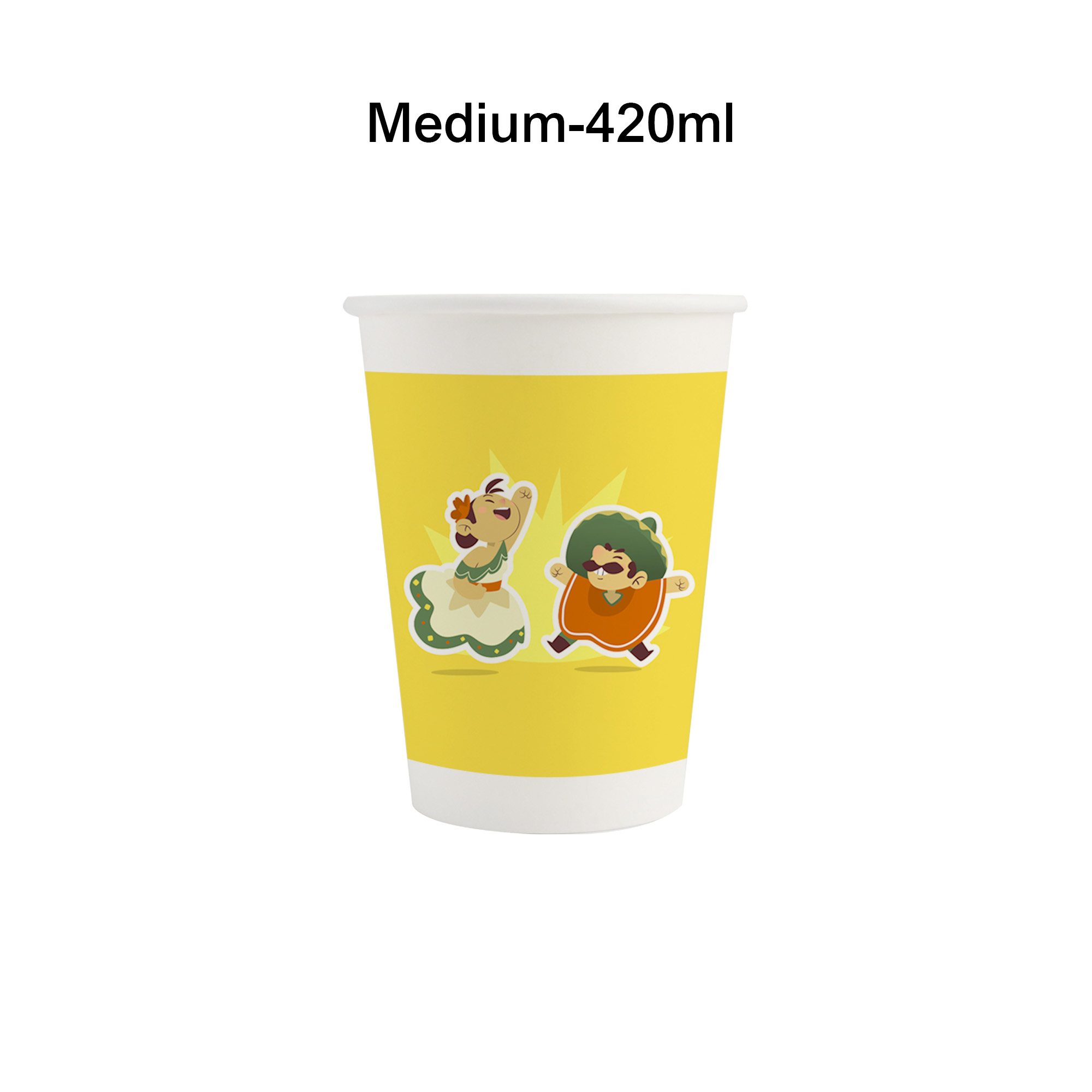 Custom Disposable Single Wall Paper Cups - Image 3