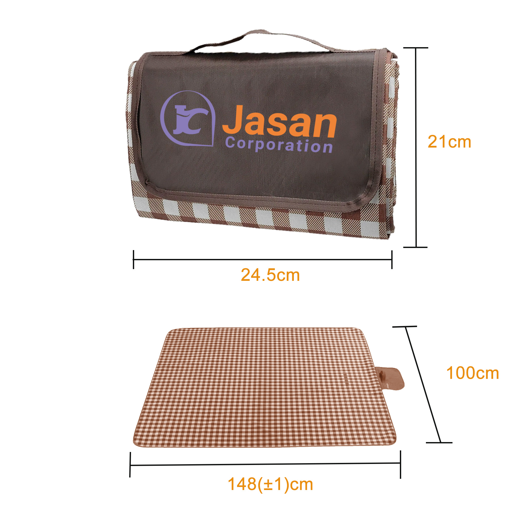 Medium Picnic Blanket with Digital Print - Image 10