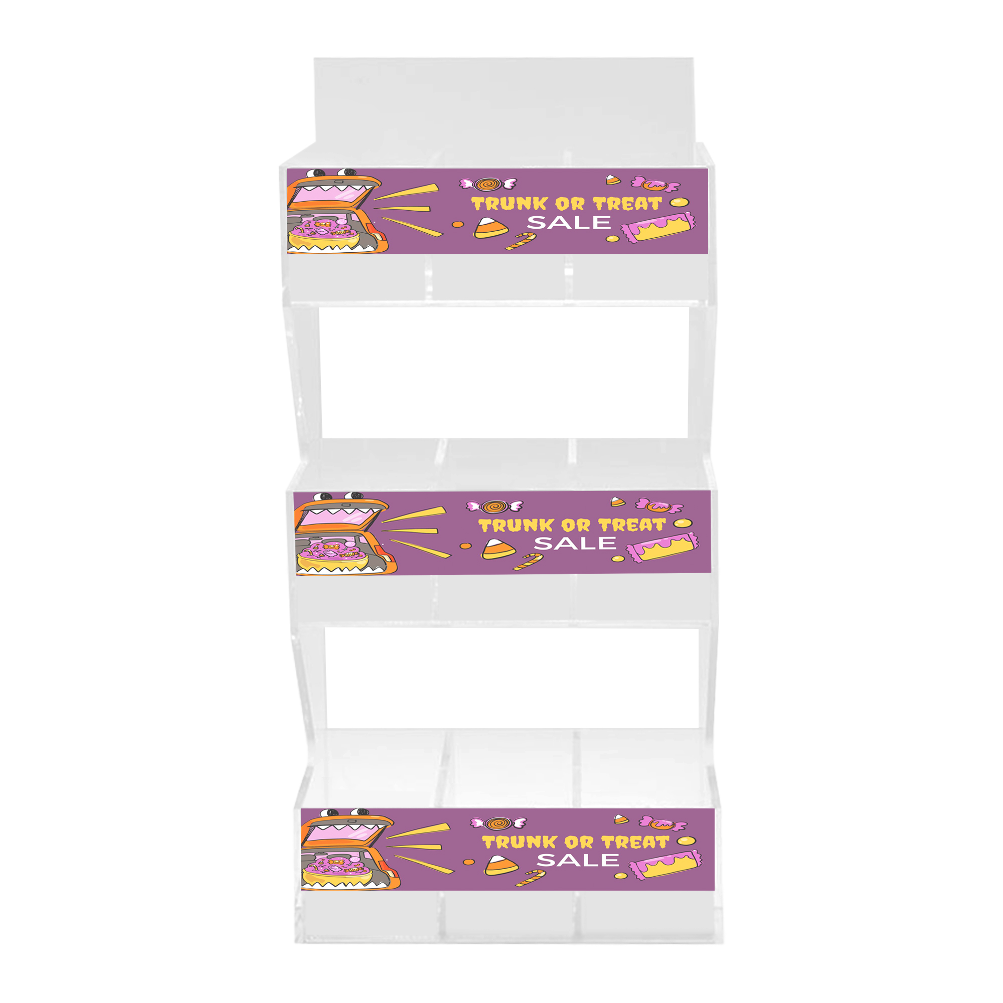 Custom Acrylic 3 Levels Display - Image 2