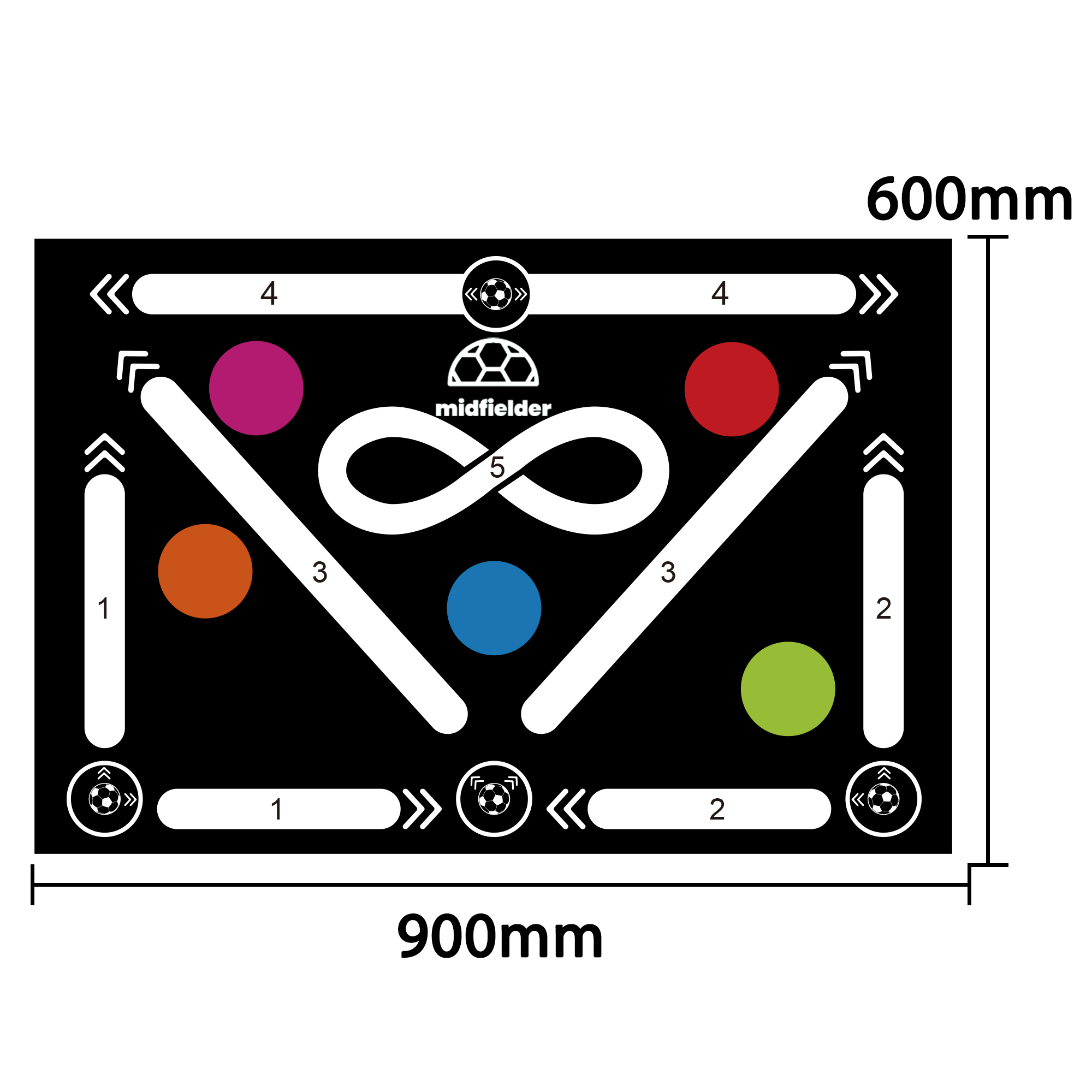 Football Training Mat - Image 4