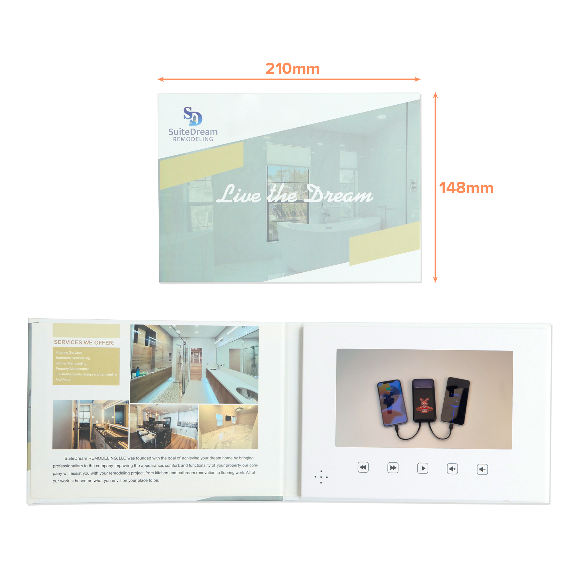7inch LCD Video Brochure - Image 4