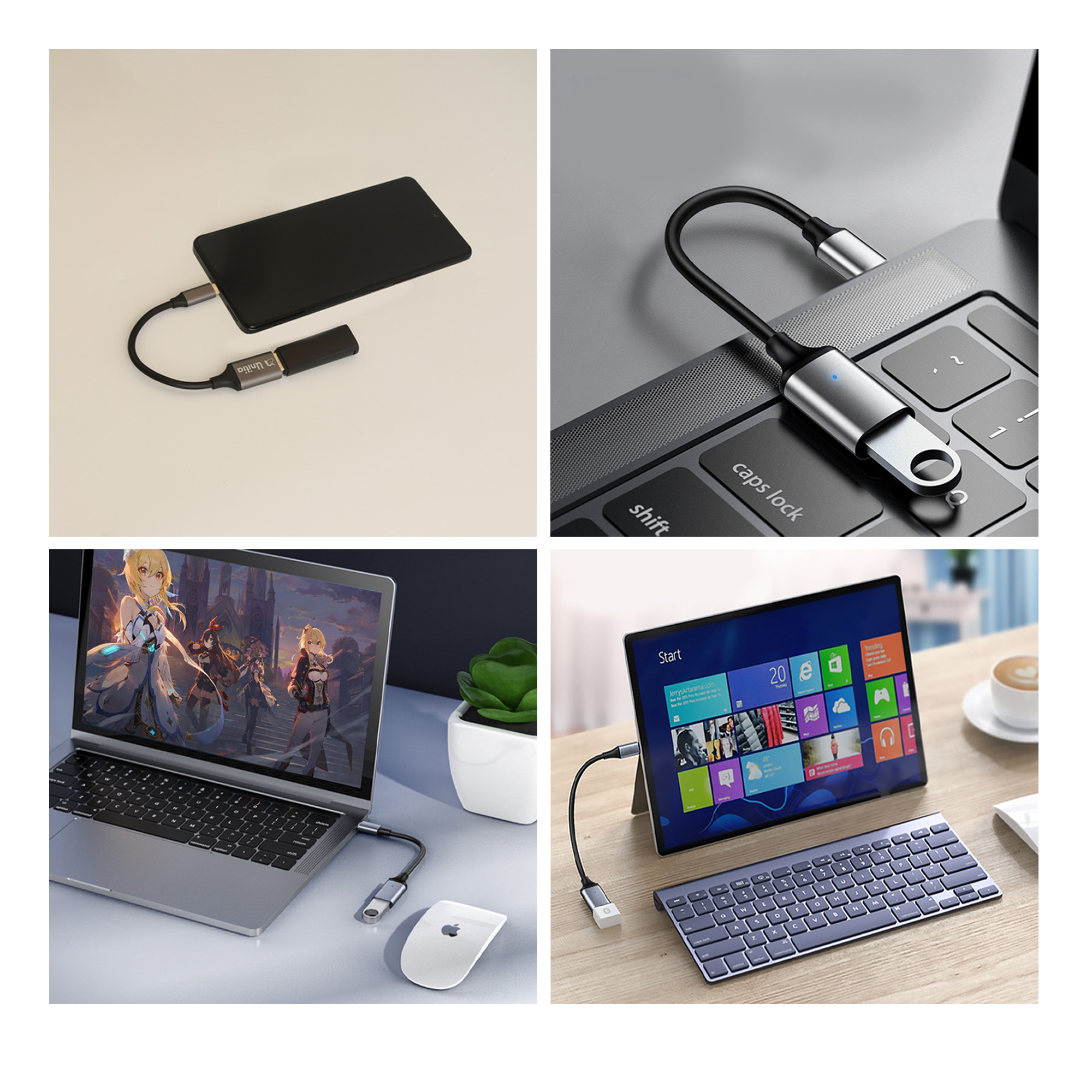 USB 3.0 to USB C OTG Adapter - Image 8