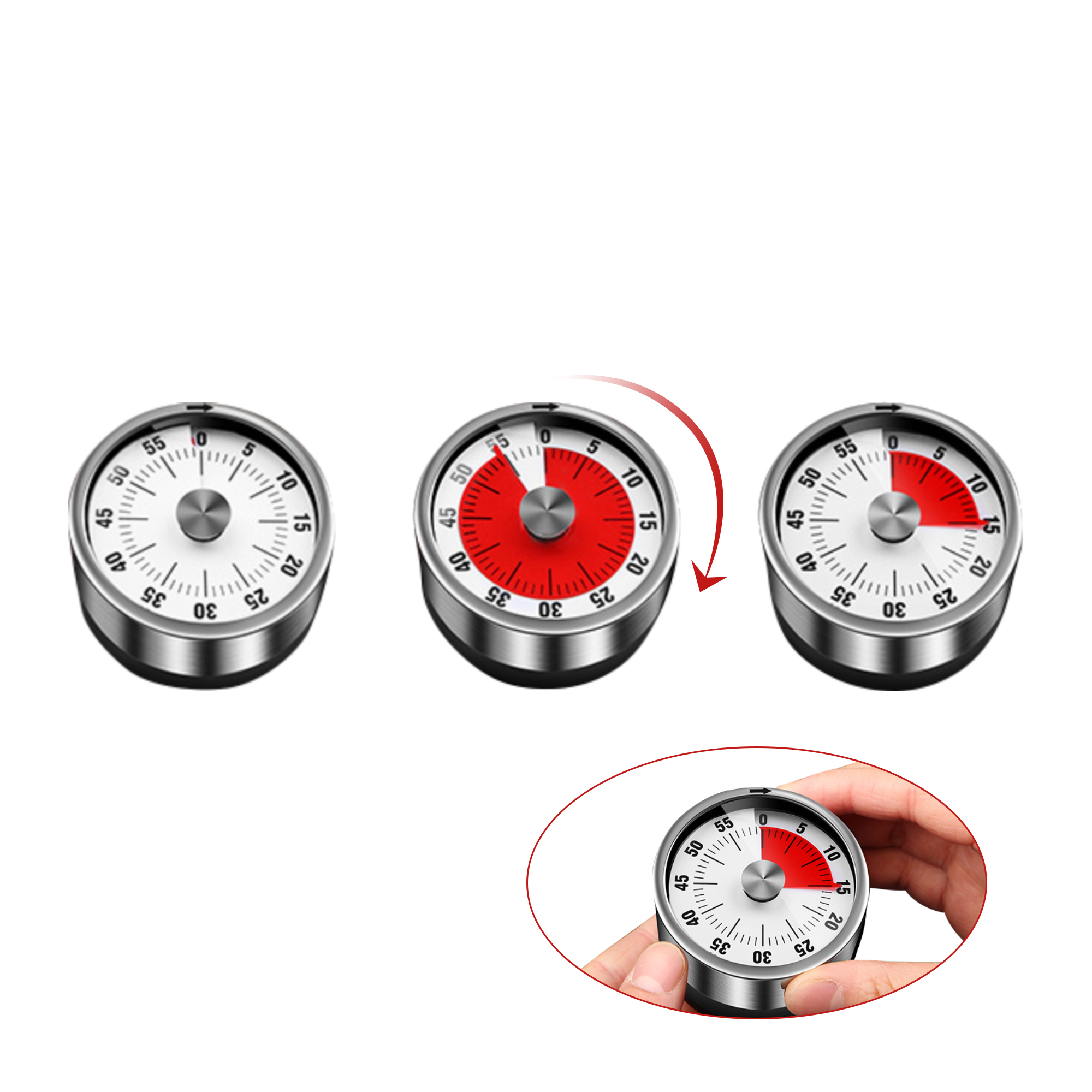 Mini Magnetic Visual Timer - Image 5