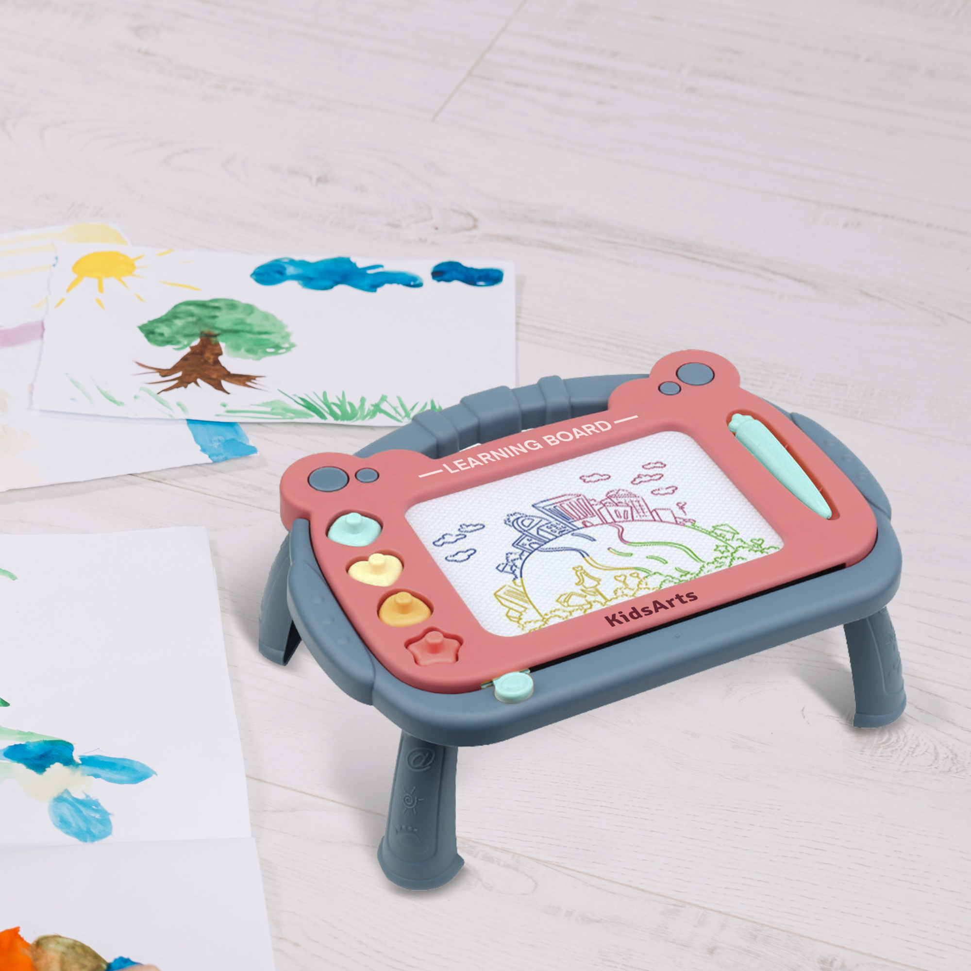 Magnetic Drawing Board with Stand - Image 10