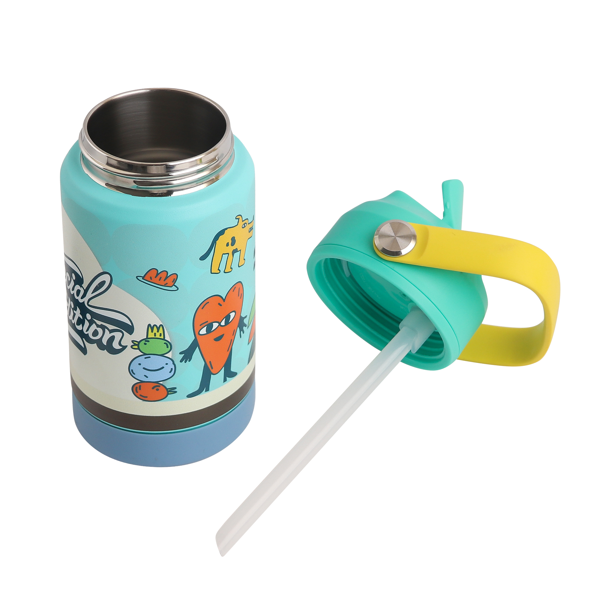 350ml Stainless Steel Kids Water Bottle - Image 7