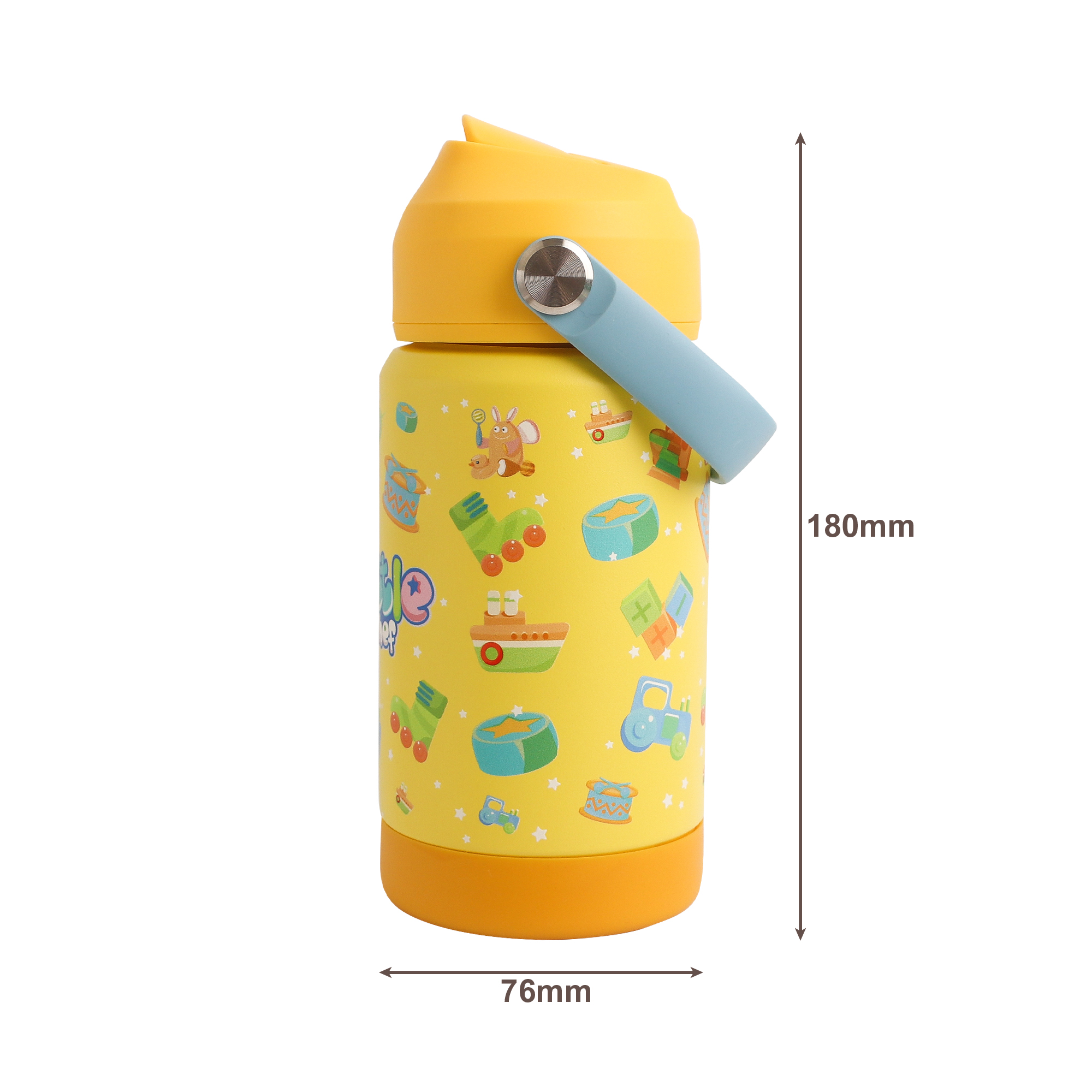 350ml Stainless Steel Kids Water Bottle - Image 8