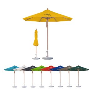 3x3m Wind-resistant Octagon Stock Colour Outdoor Umbrella