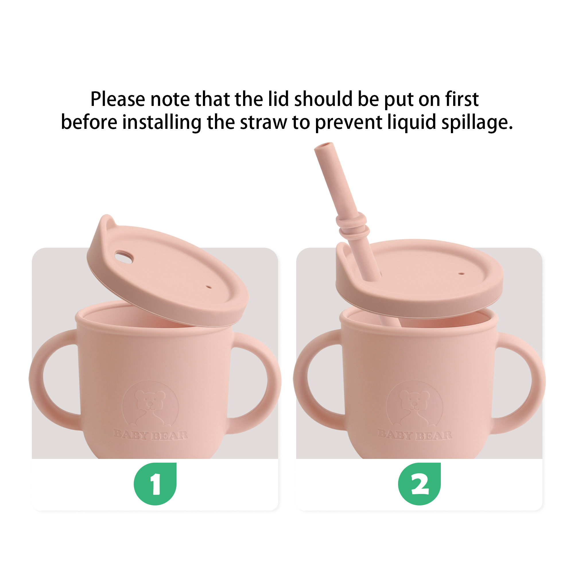 Silicone Kids Sipper Cup - Image 10