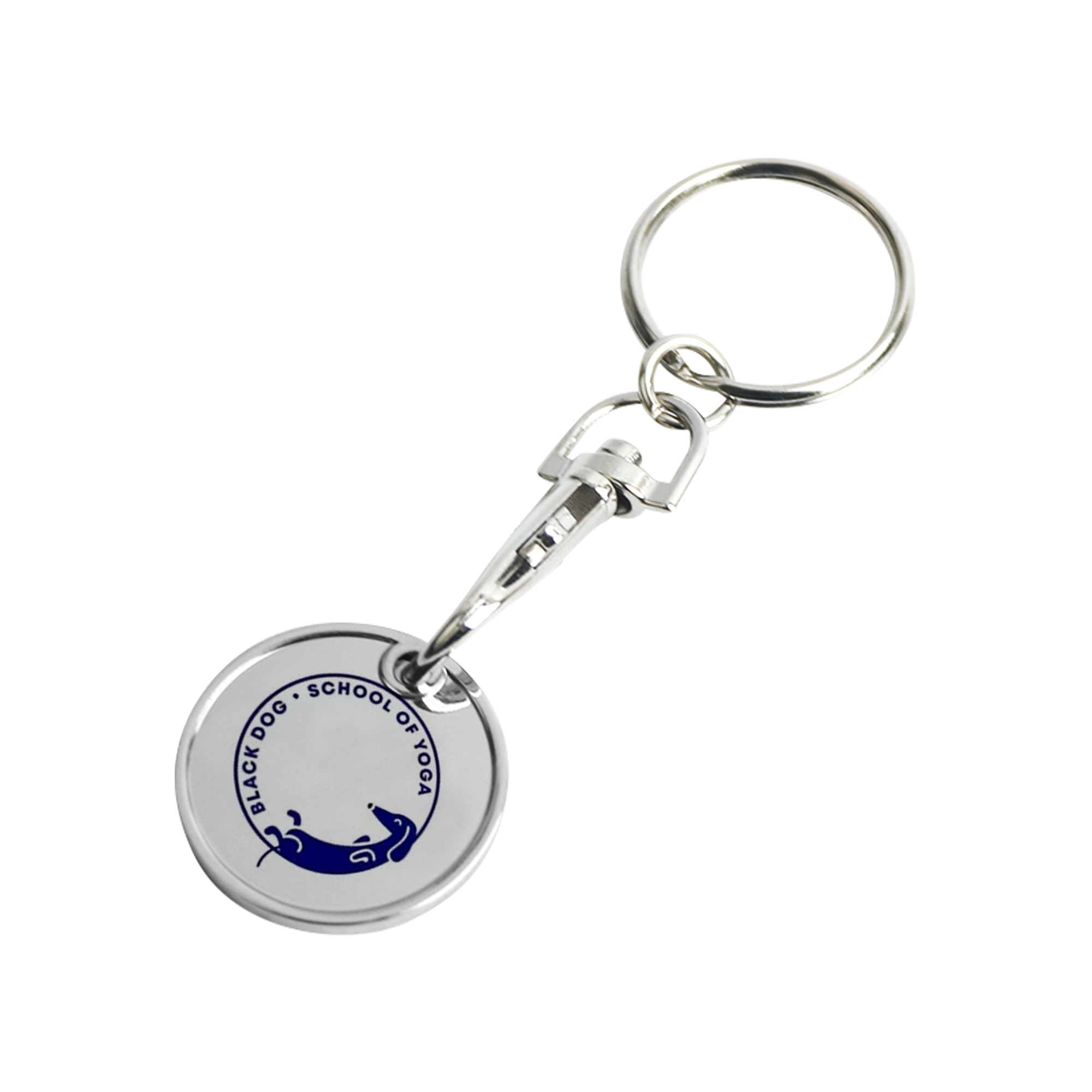 Printed Trolley Coin Keyring - Image 2