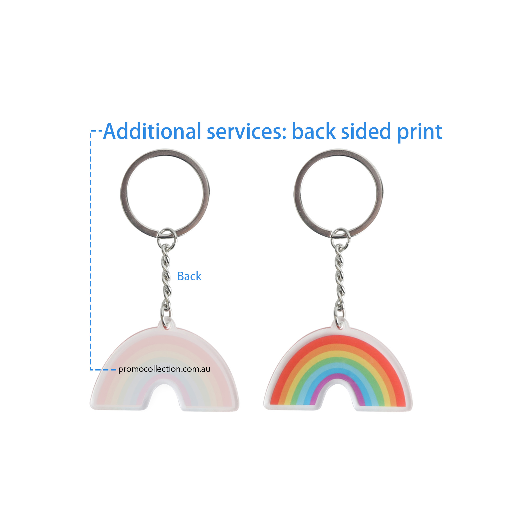 Custom Shape Acrylic Keyring - Image 13