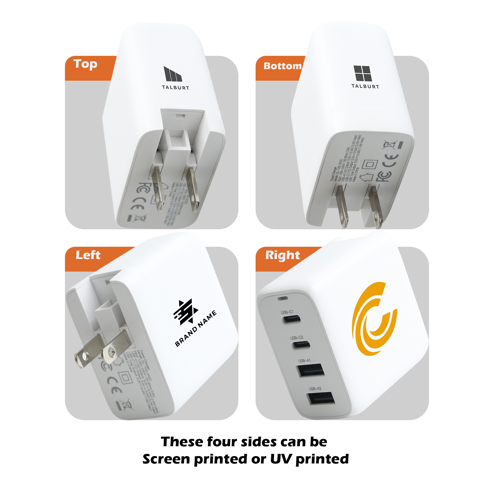 4 Ports Universal Travel Adapter - Image 4