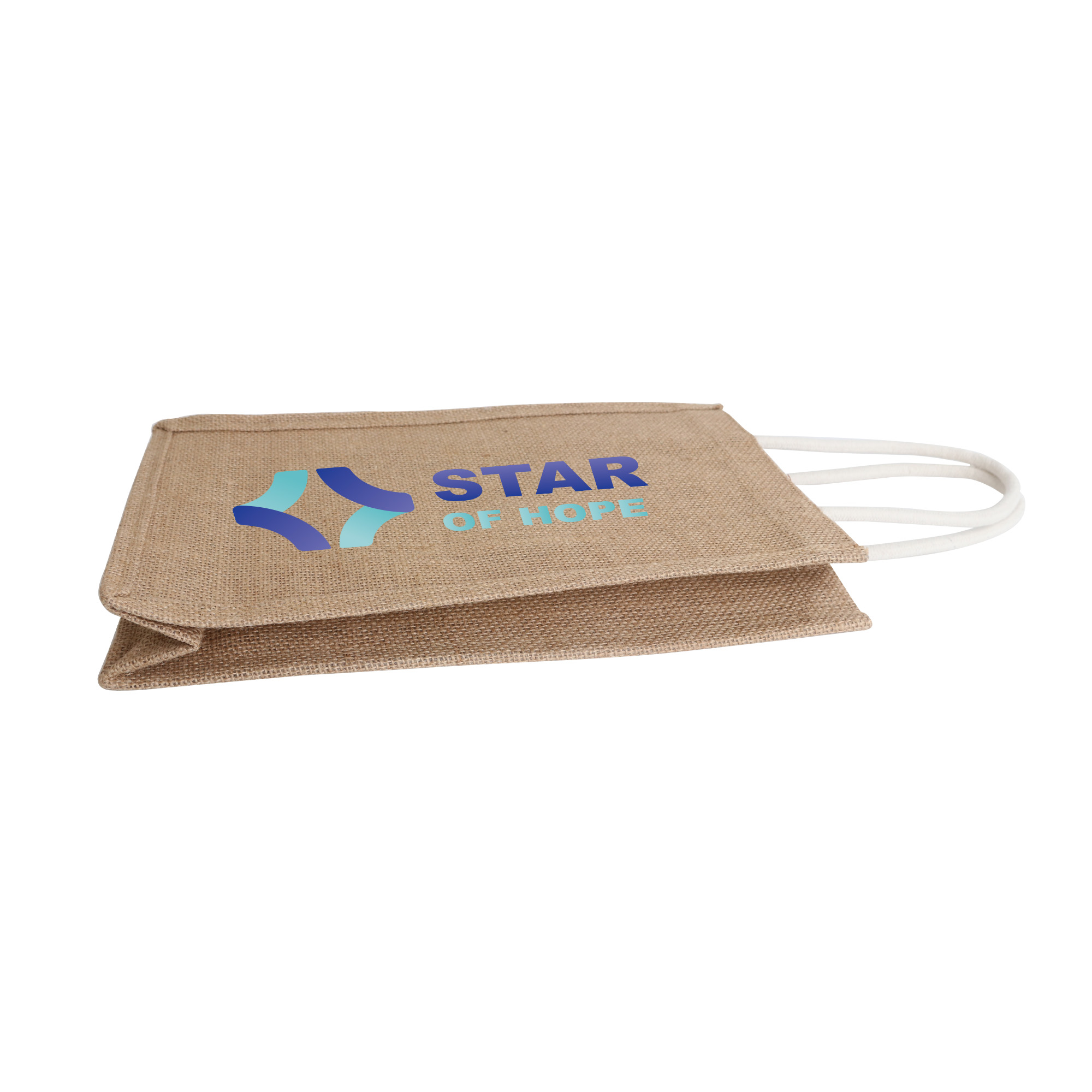 Jute Double Wine Carrier - Image 3