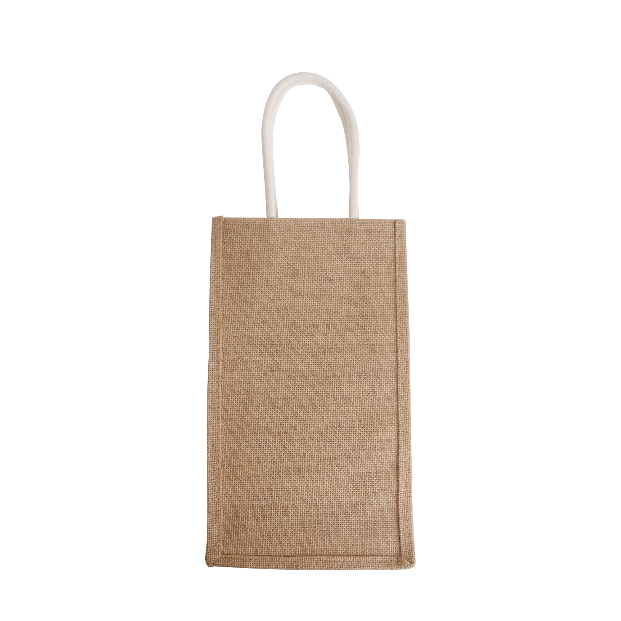Jute Double Wine Carrier - Image 2