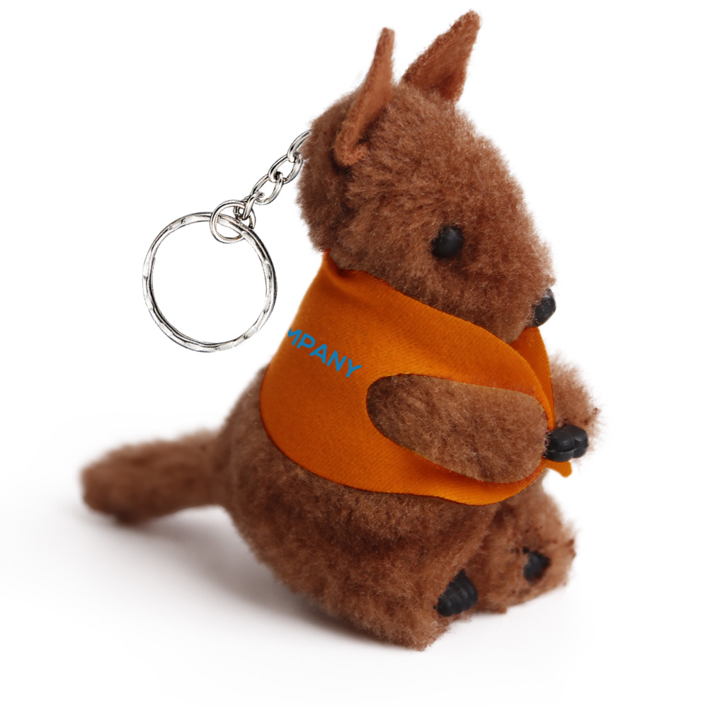 Kangaroo Clip on Stuffed Plush Toy - Image 6