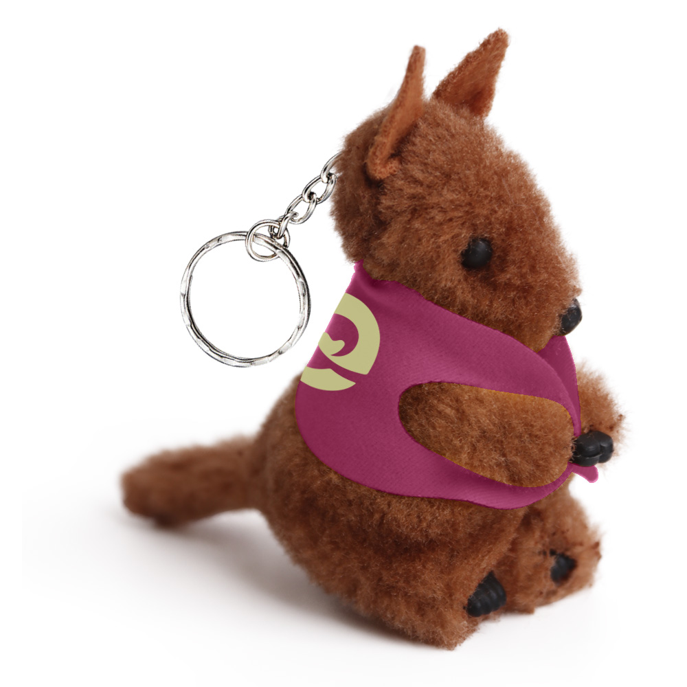 Kangaroo Clip on Stuffed Plush Toy - Image 9
