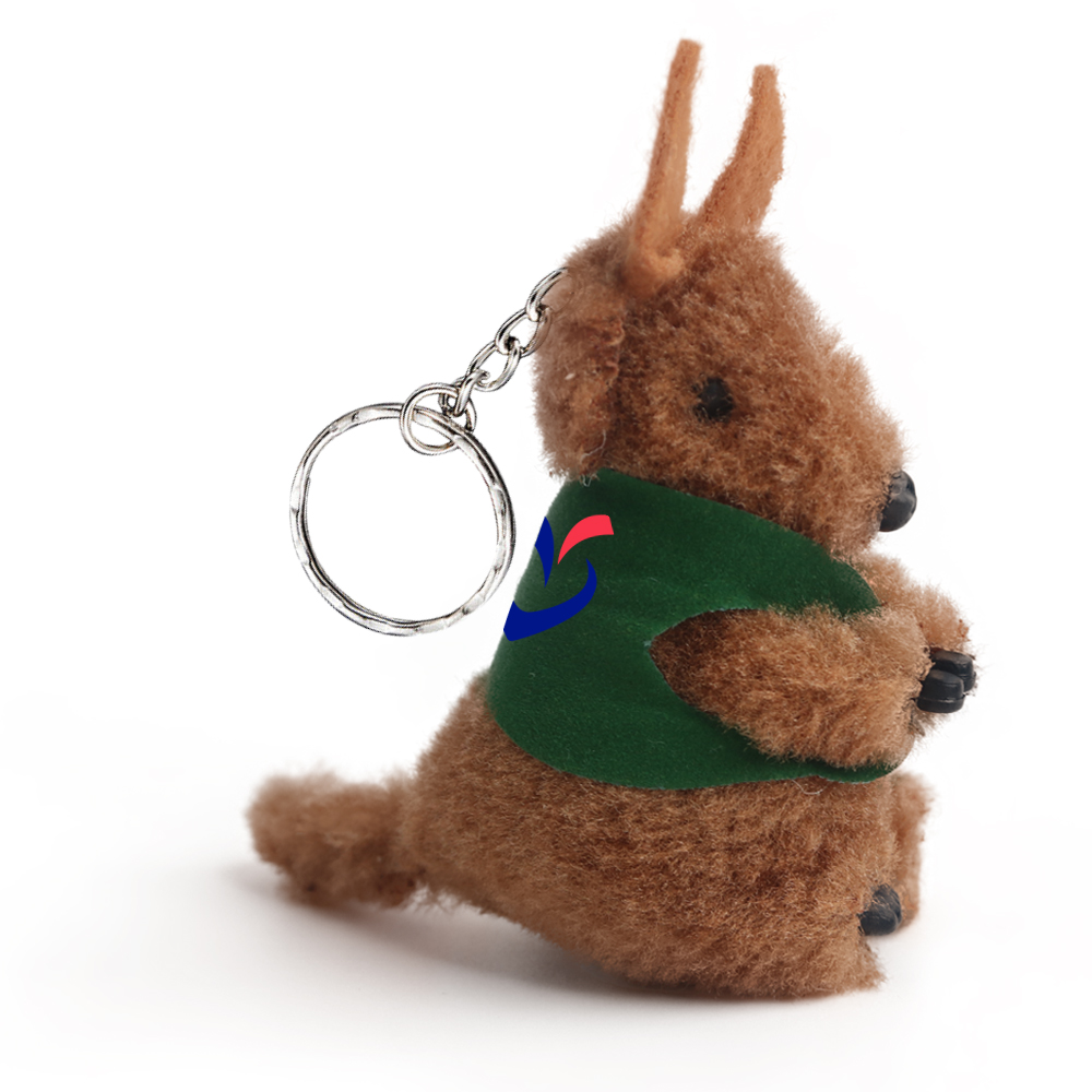 Kangaroo Clip on Stuffed Plush Toy - Image 5